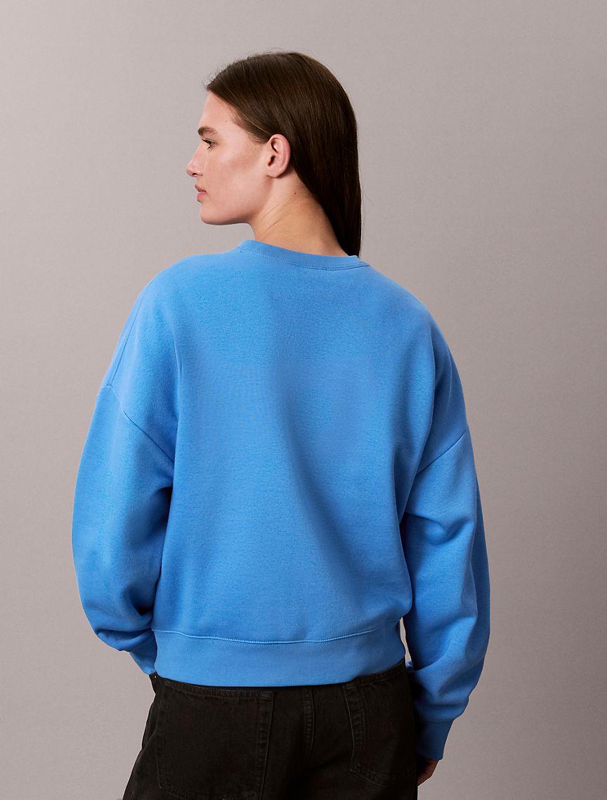 Monologo Fleece Relaxed Sweatshirt Product Image