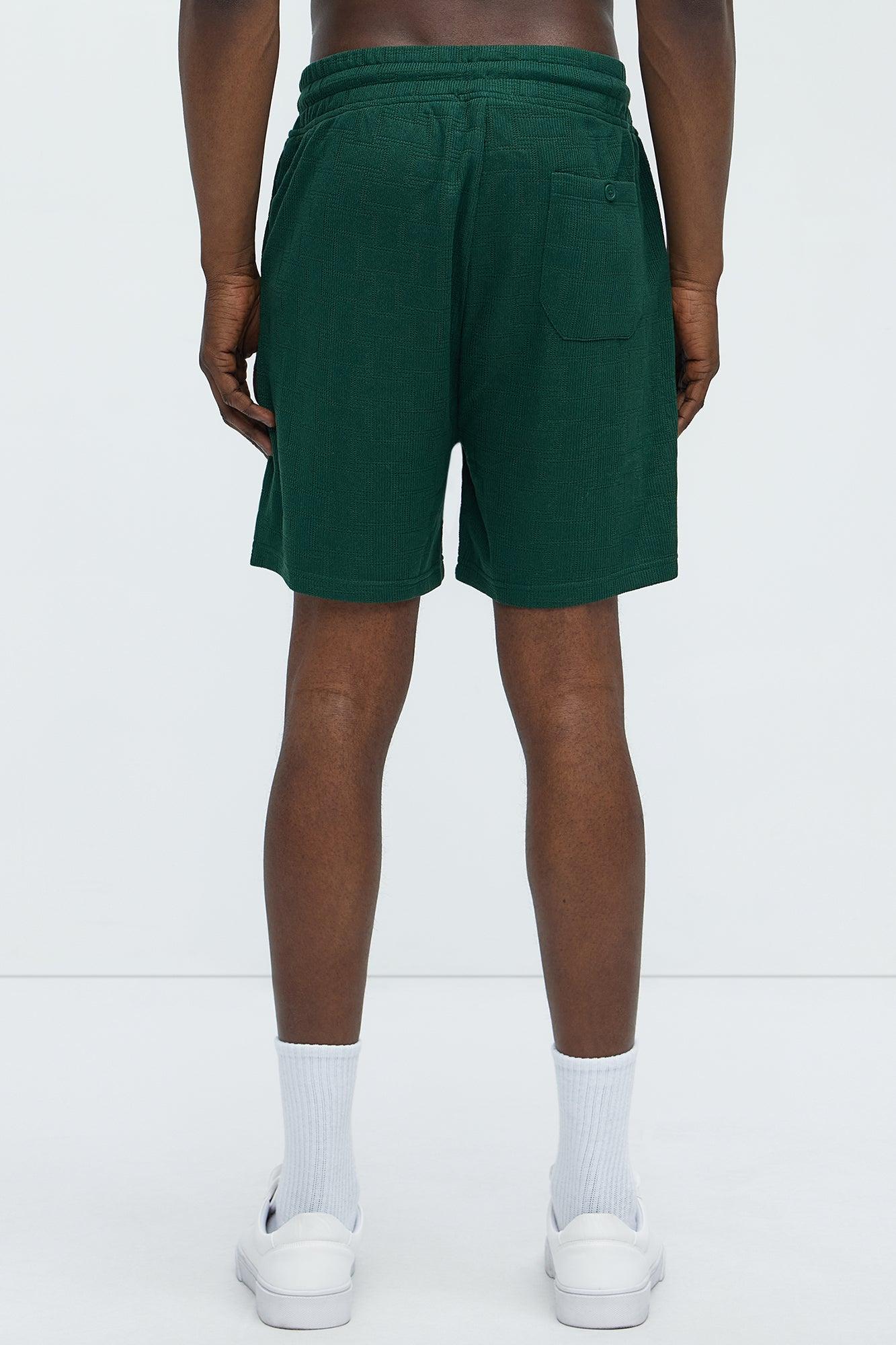 Vintage Relaxed Shorts - Hunter Green Product Image