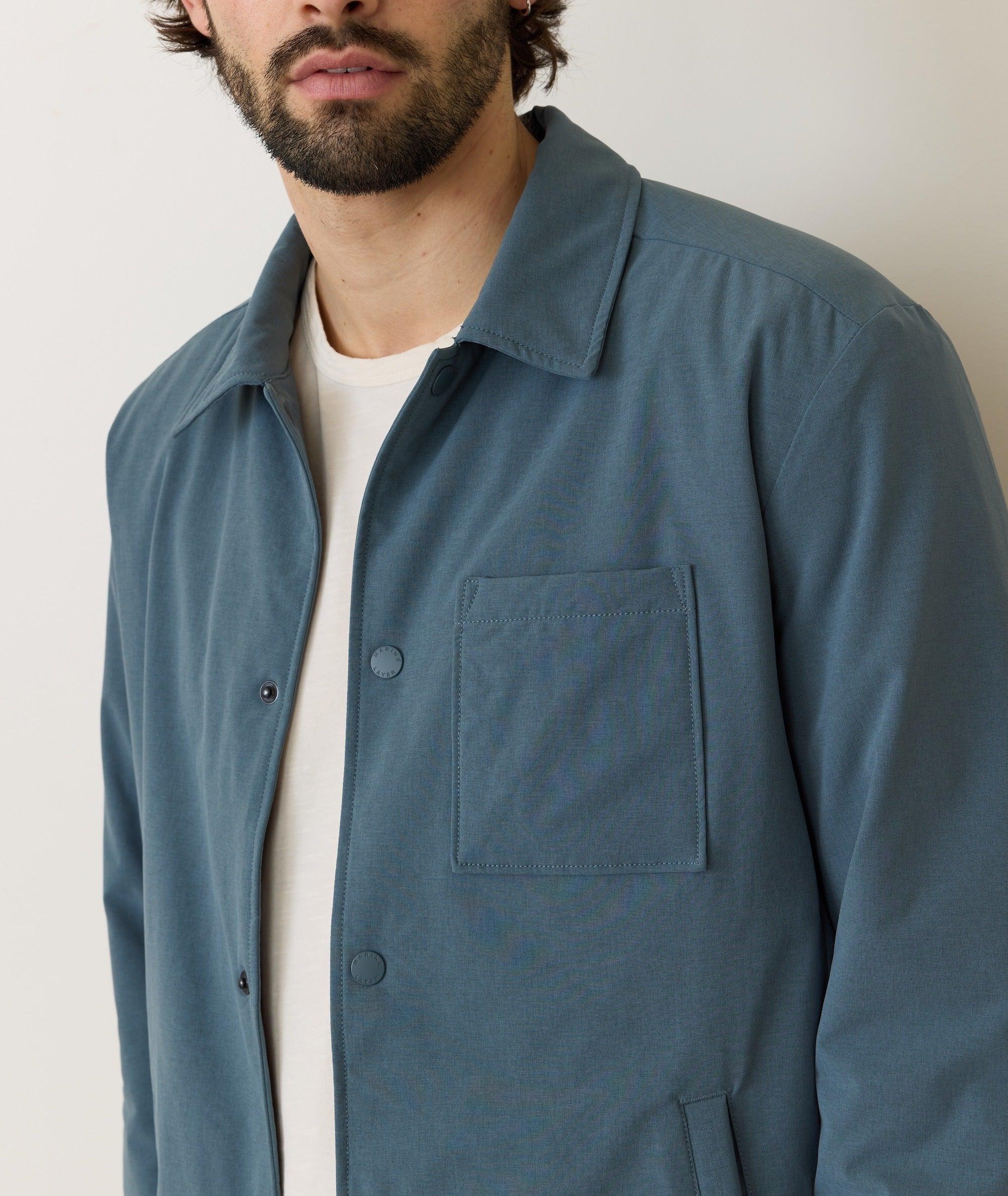 The Traveler Insulated Overshirt Product Image