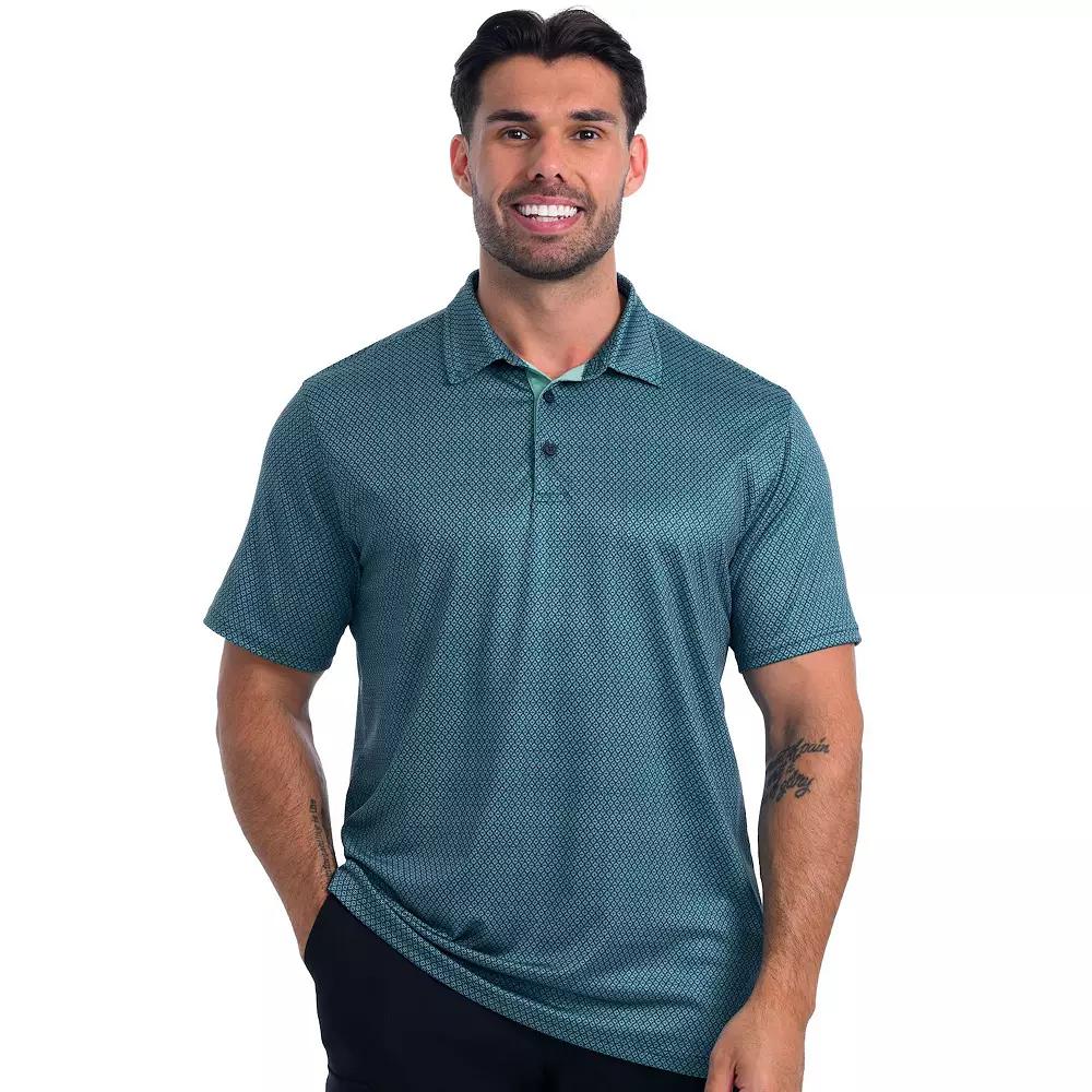 Men's Antigua Intersect Polo, Size: XXL, Nautical Blue Product Image