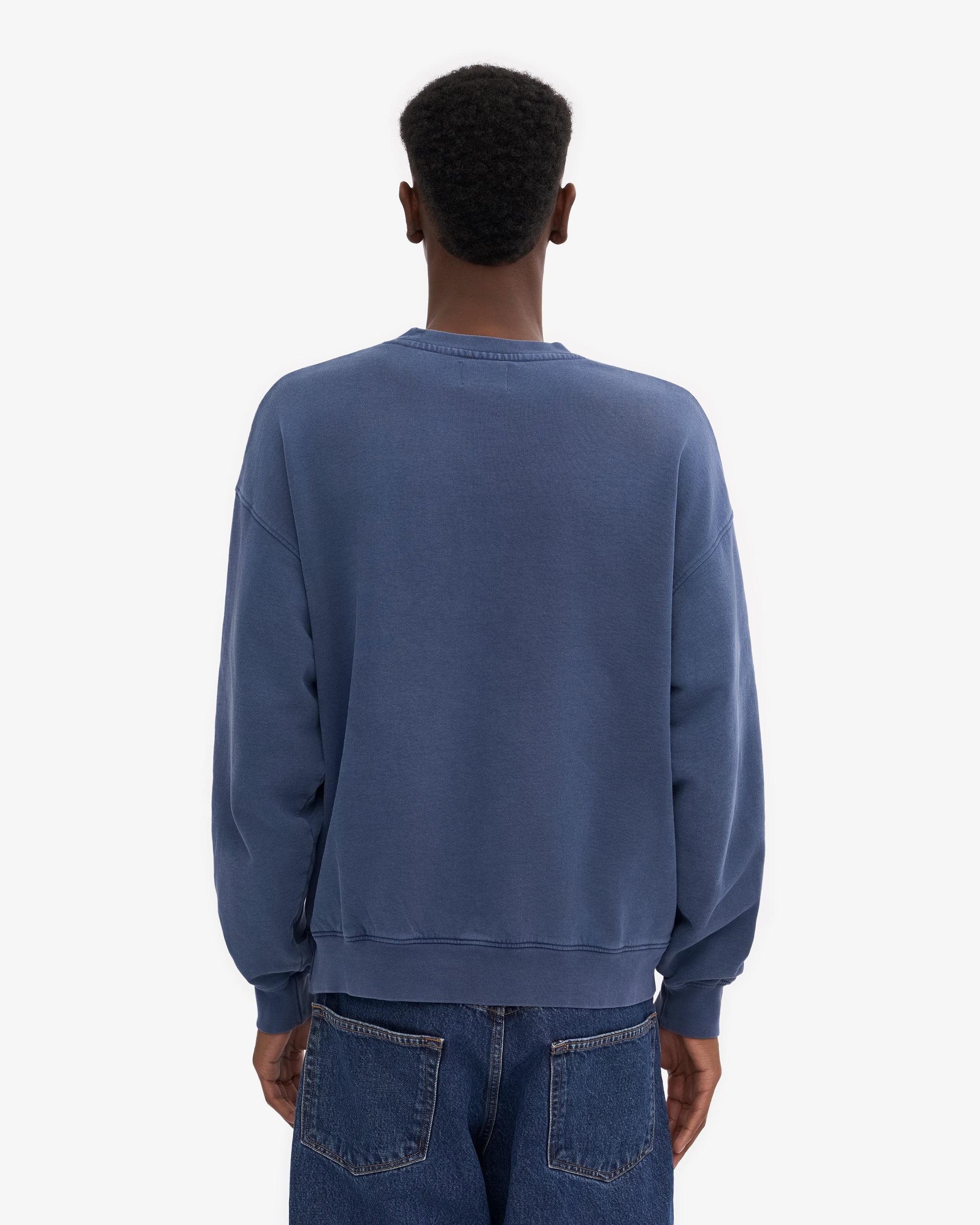 Organic Oversized Crew - Neptune Blue Product Image