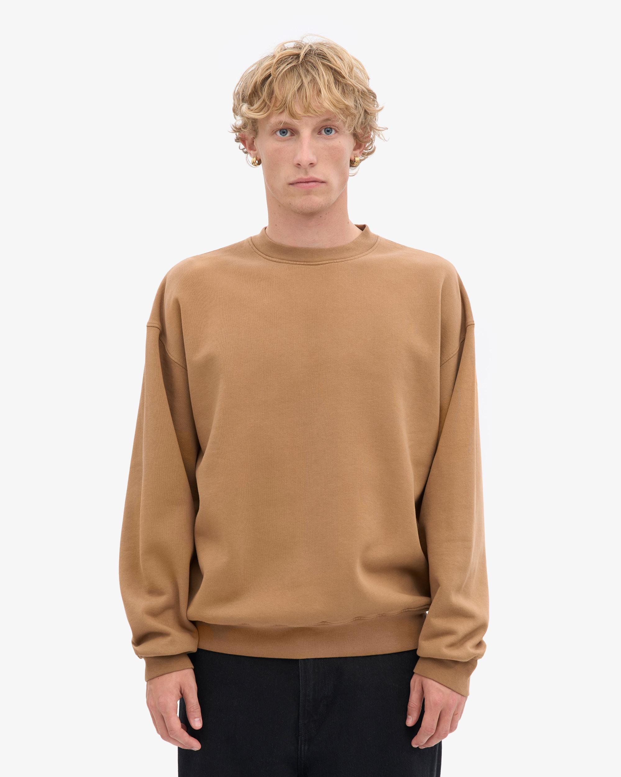 Organic Oversized Crew - Pacific Blue Product Image