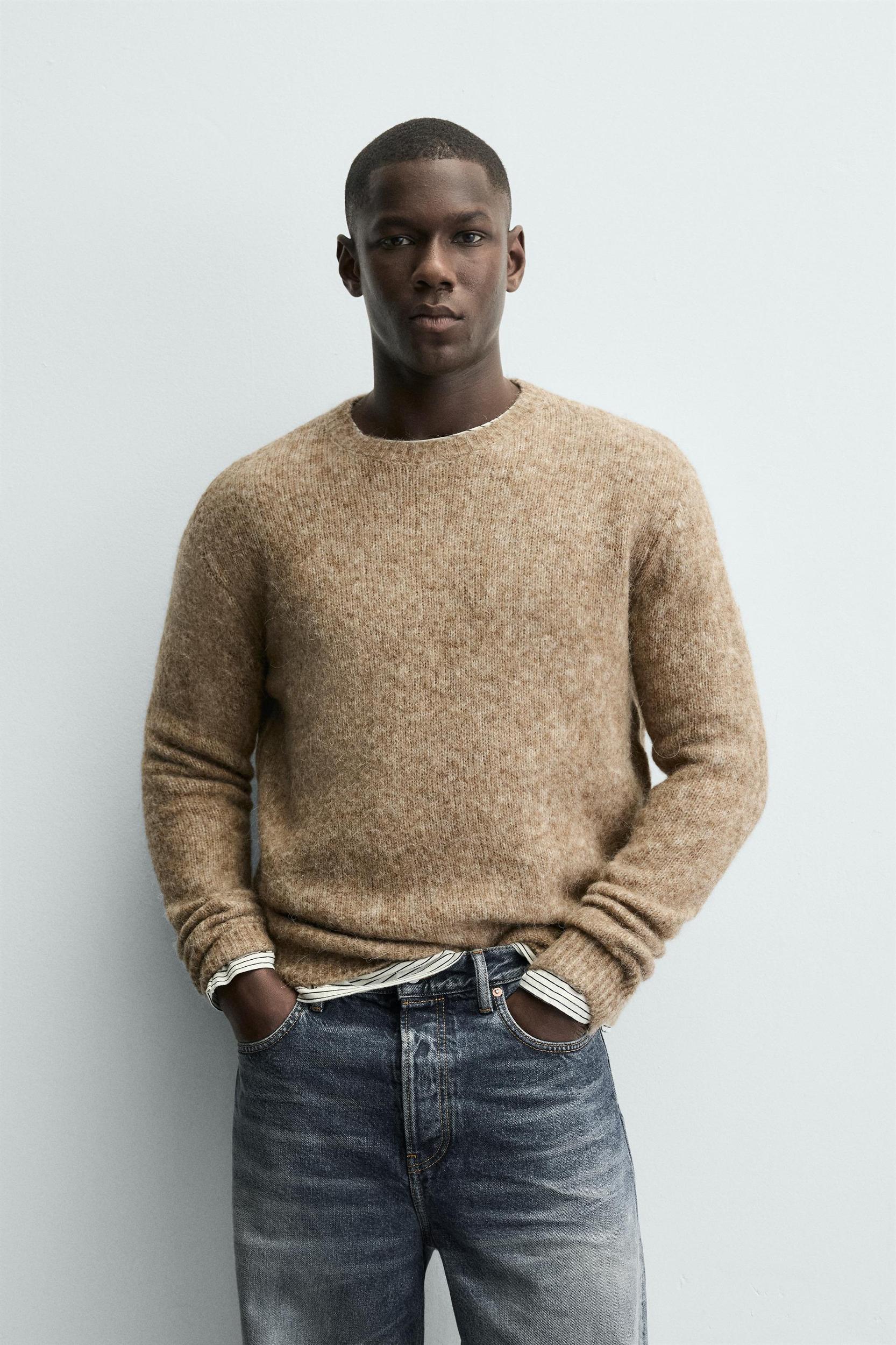 WOOL TEXTURED JUMPER Product Image