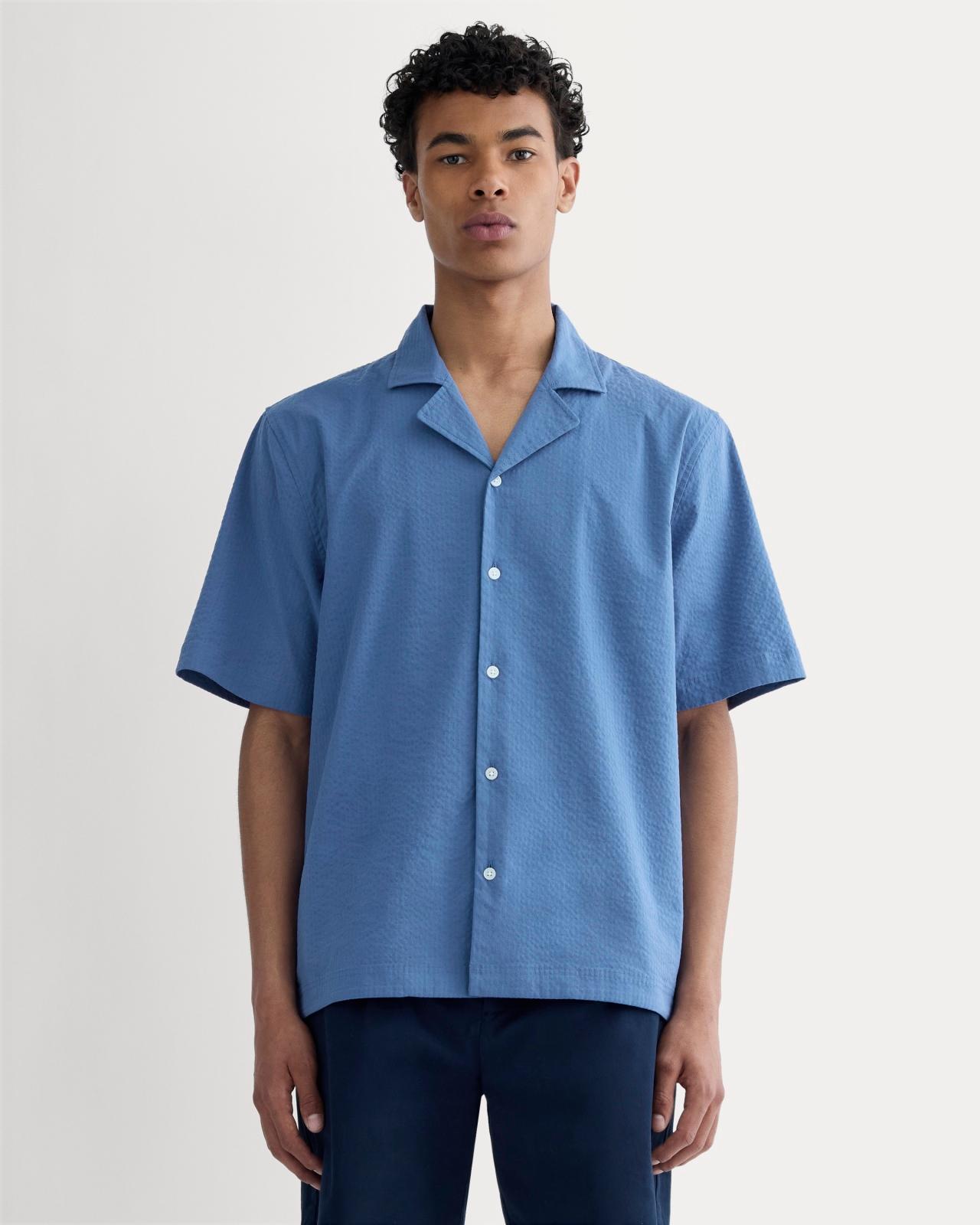 Mens Seersucker Resort Shirt by Everlane Product Image
