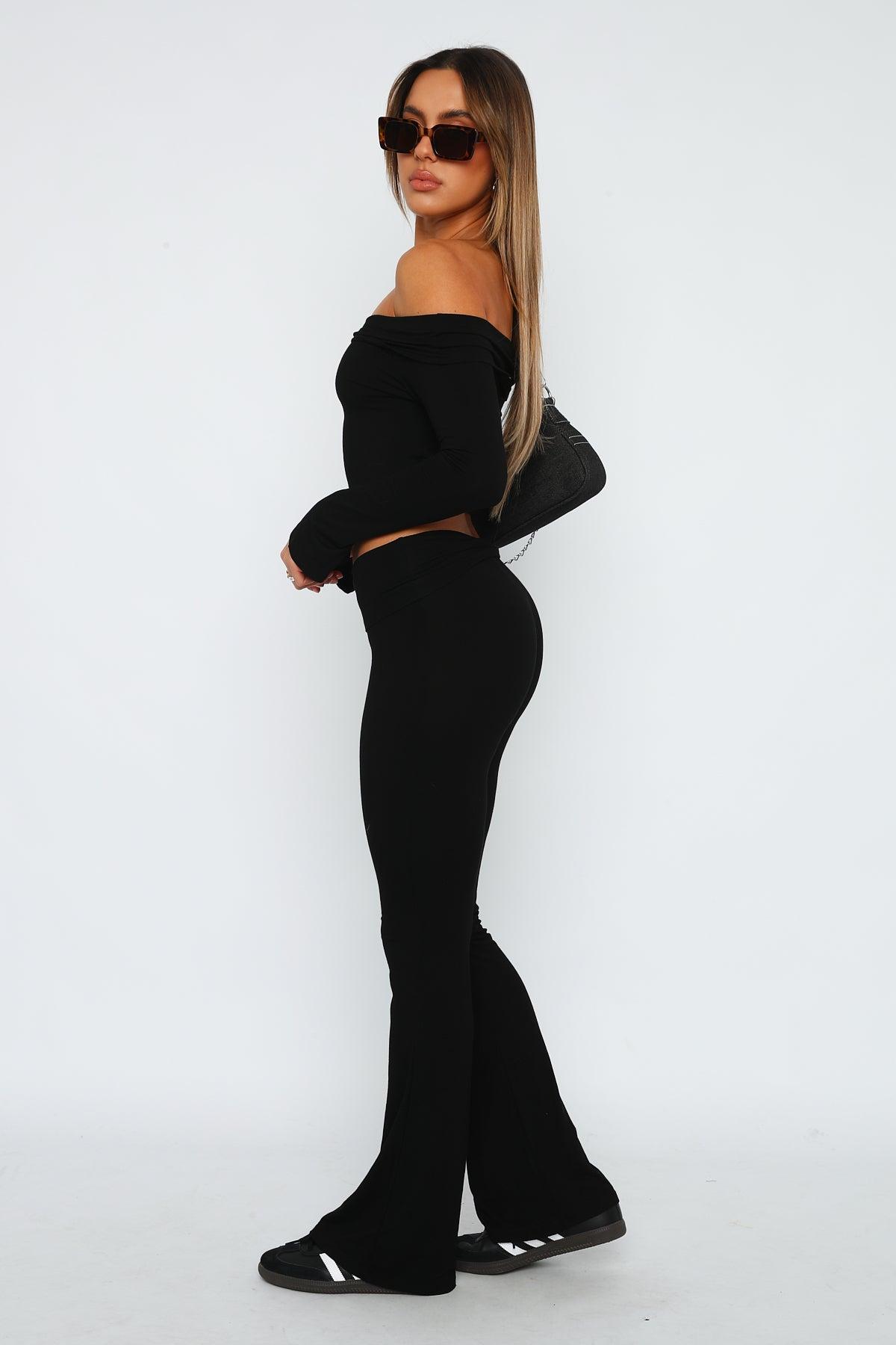 Don't You Worry Pants Black Product Image