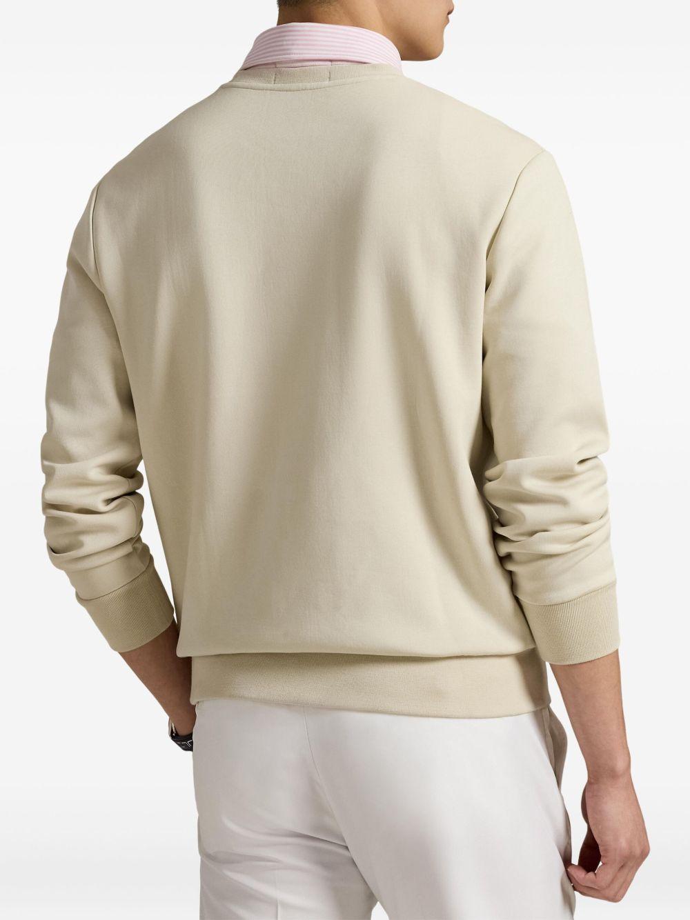 bear-logo crew-neck sweatshirt Product Image