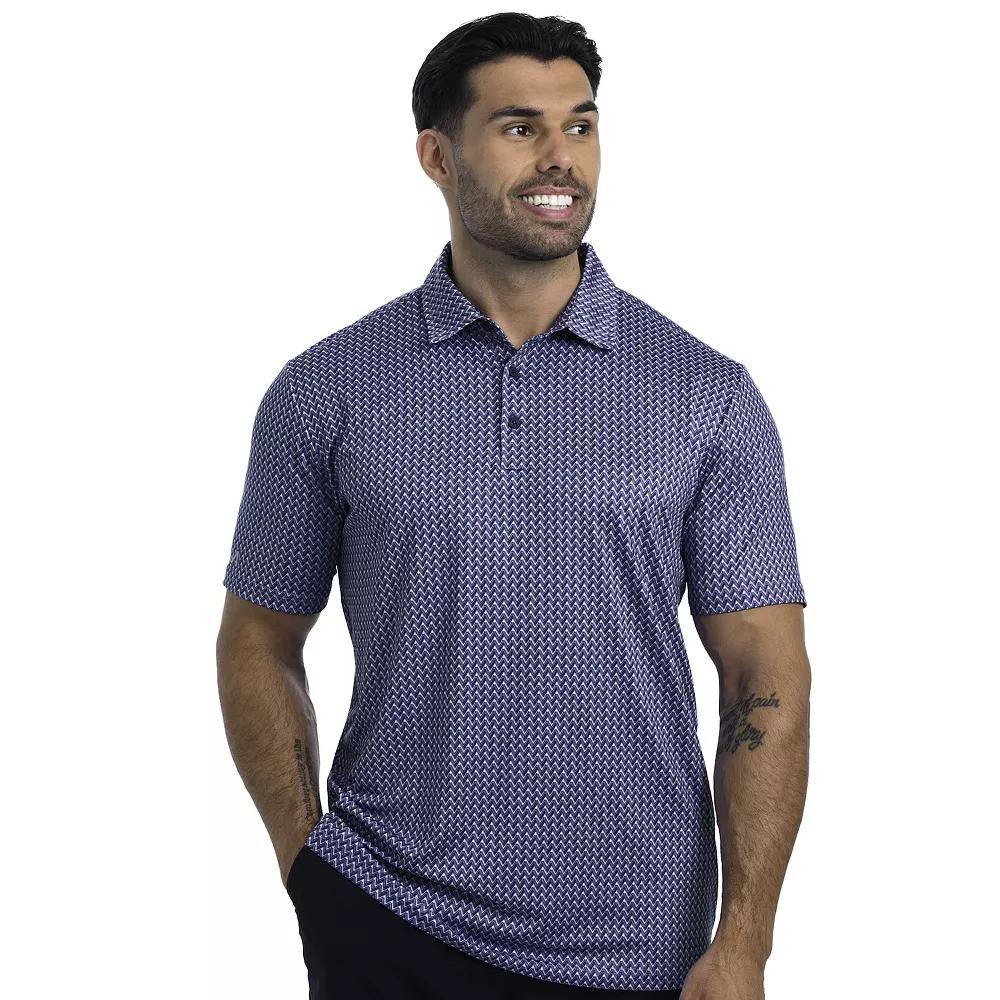 Men's Antigua Streak Polo, Size: XXL, Blue Radiance Product Image