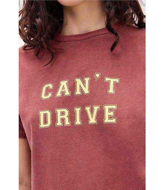 BDG Urban Outfitters Can't Drive Relaxed Short Sleeve T-Shirt Product Image
