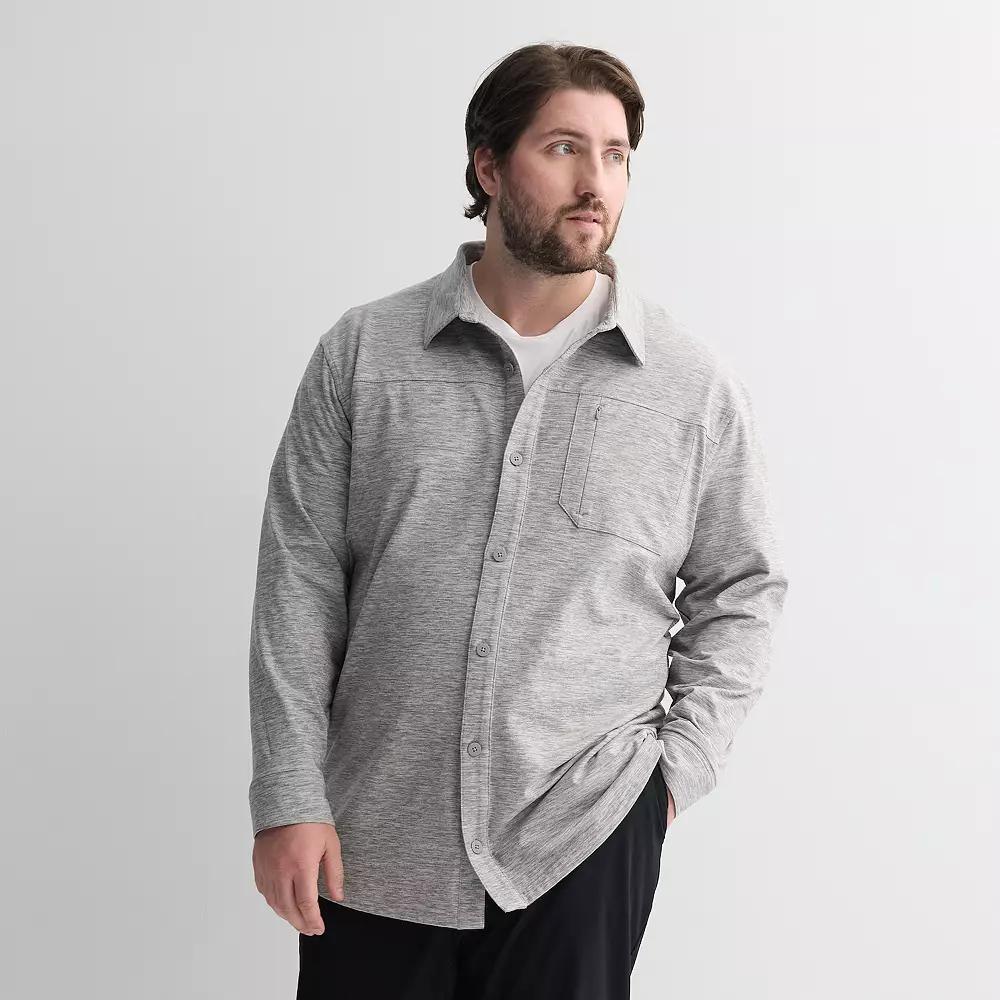 Big & Tall FLX Wander Button Down Shirt, Men's,  Product Image