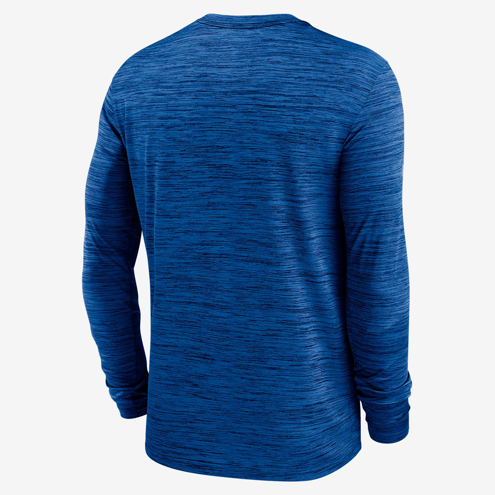 Duke Sideline Velocity Nike Men's Dri-FIT College Long-Sleeve T-Shirt Product Image
