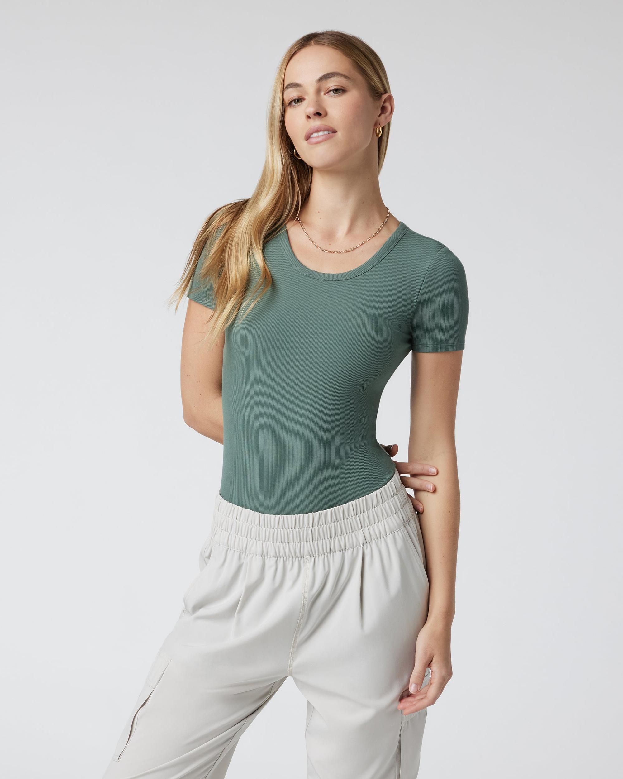 Short Sleeve Pose Bodysuit Product Image