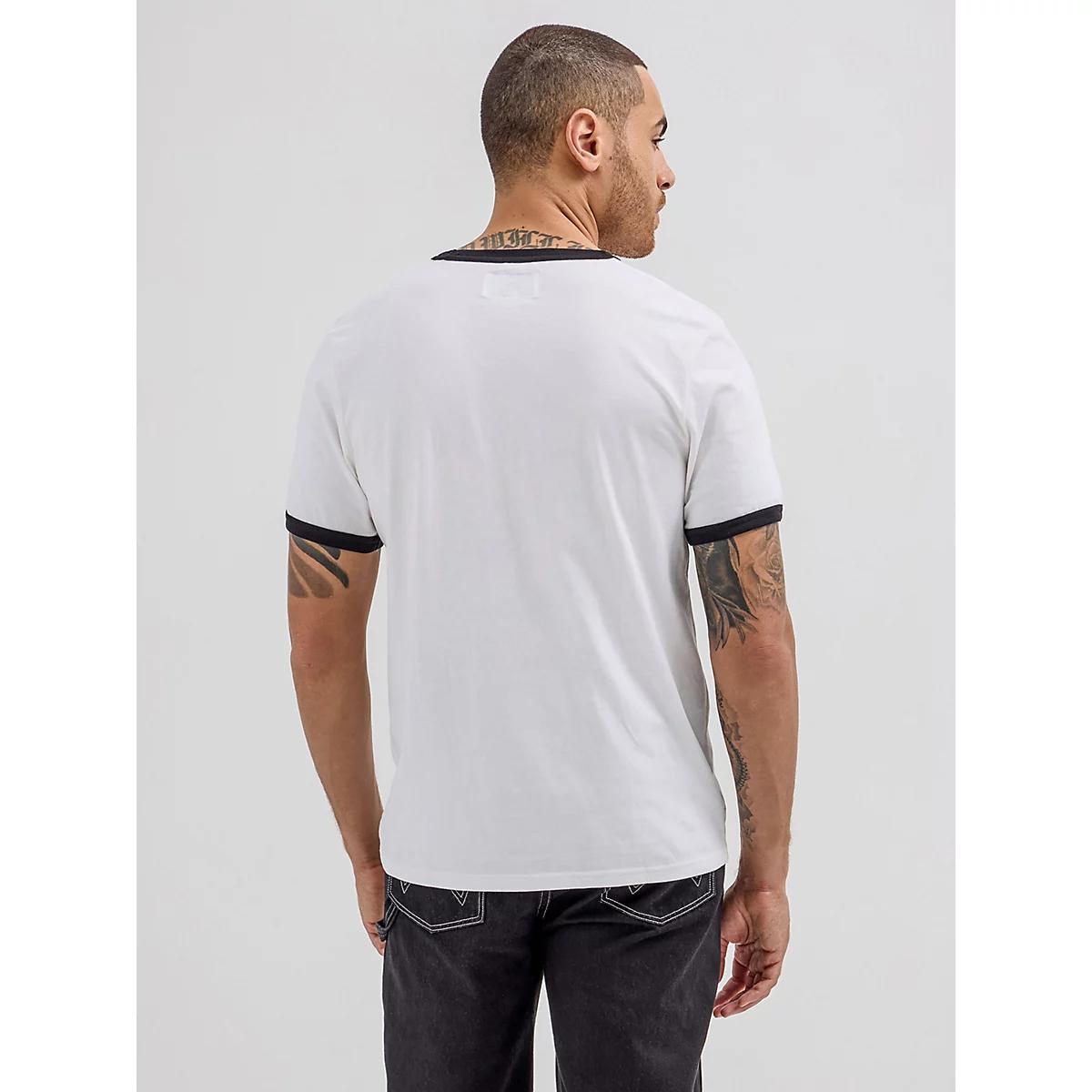 Wrangler® x Hot Wheels™ Men's Logo Ringer T-Shirt in Bright Product Image