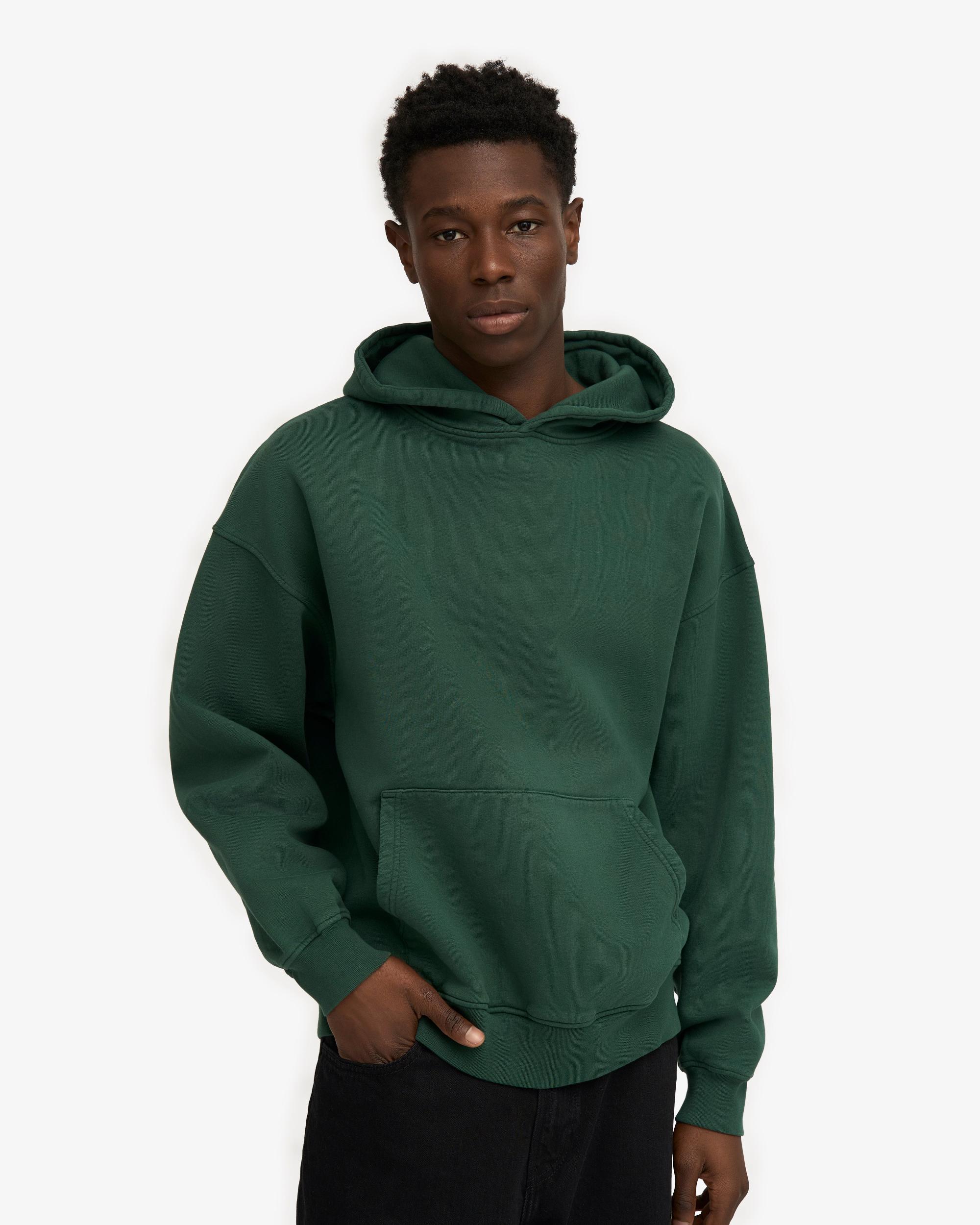 Organic Oversized Hood - Emerald Green Product Image