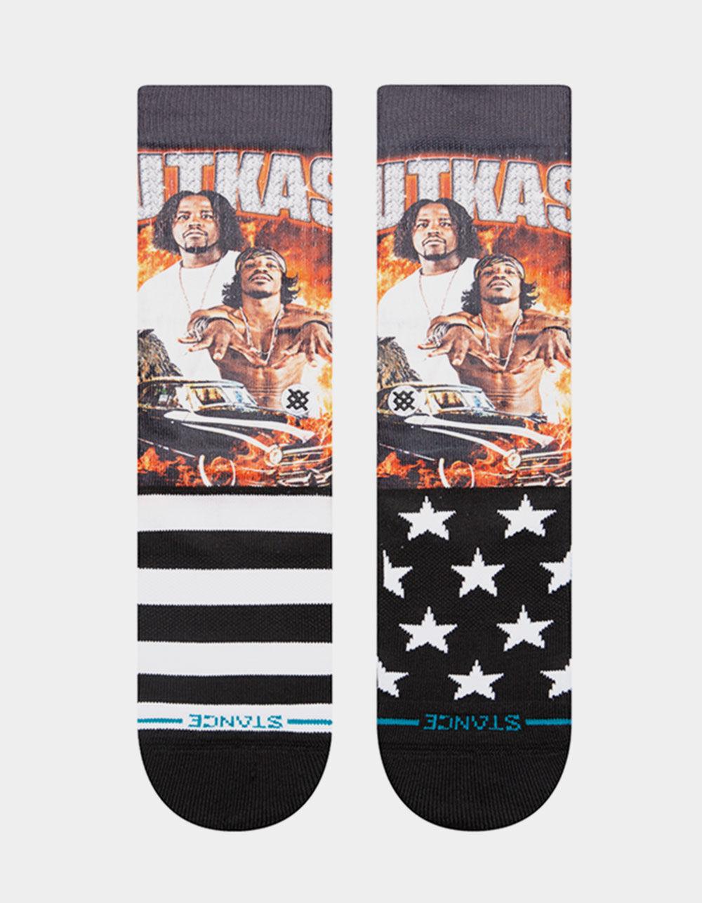 STANCE x Outkast Stankonia Mens Crew Socks - BLACK COMBO Product Image