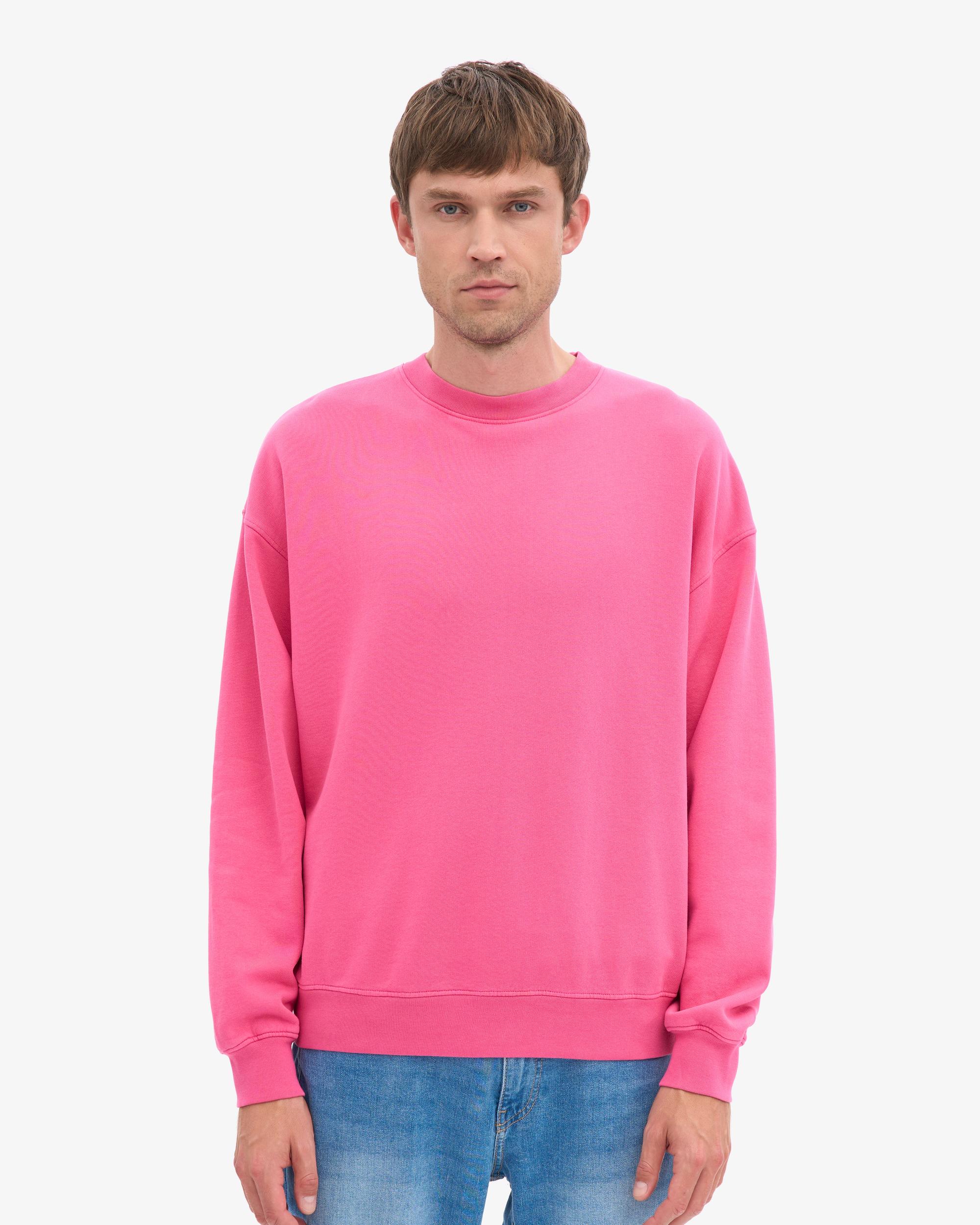 Organic Oversized Crew - Pacific Blue Product Image