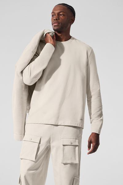 Double Take Long Sleeve Crew - Bone Male Product Image