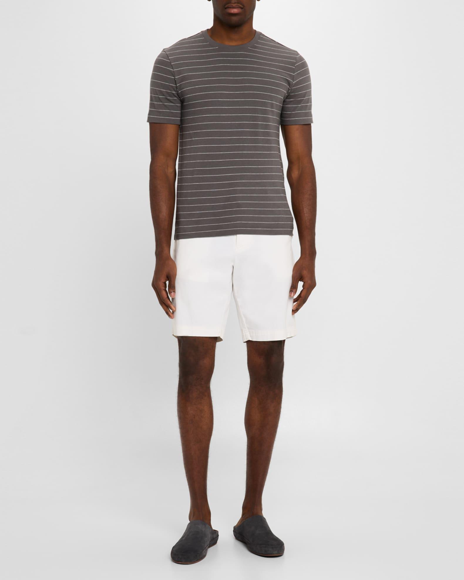 Men's Striped Cotton T-Shirt Product Image