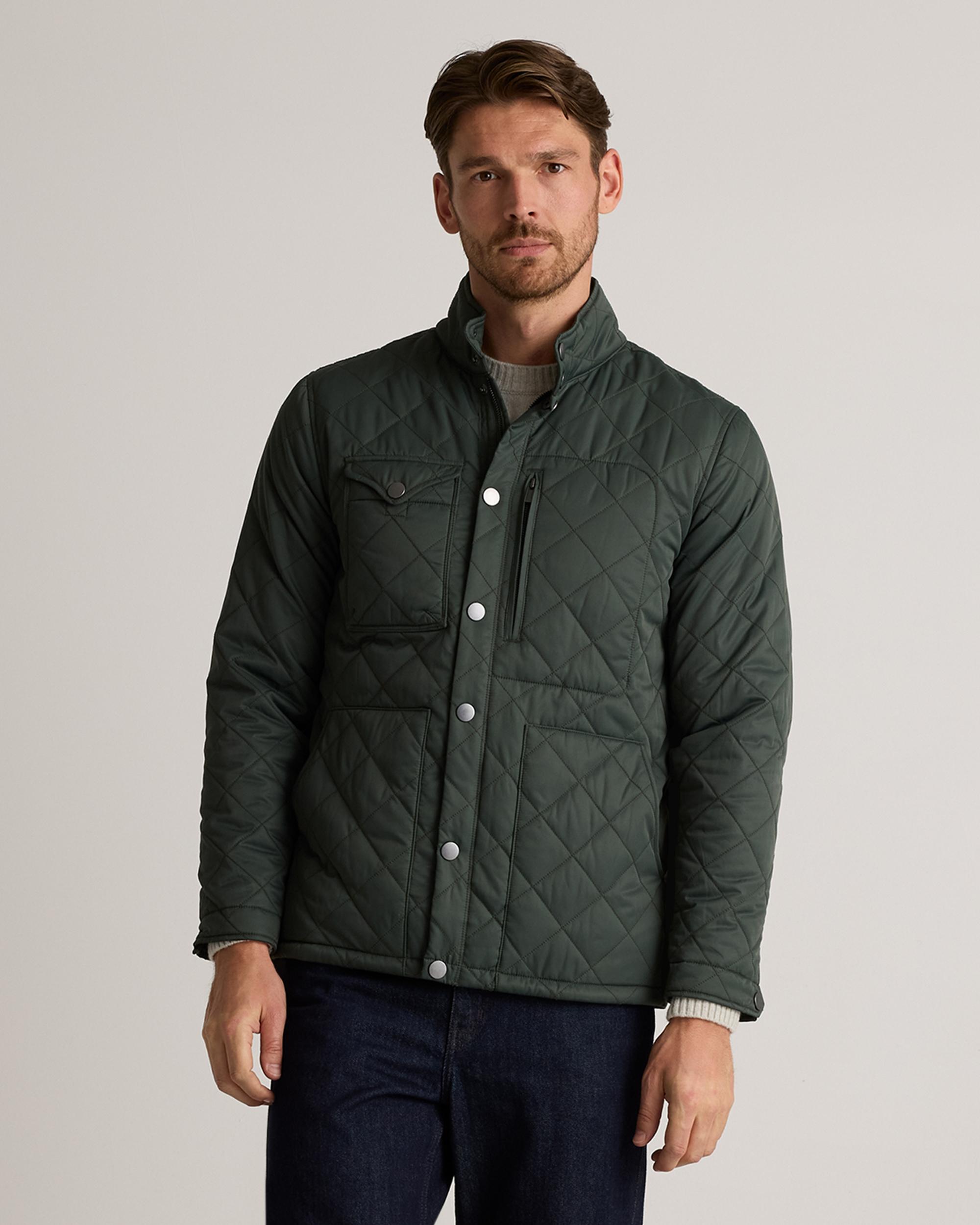 Quince | Men's Featherless Quilted Utility Jacket Nylon Product Image