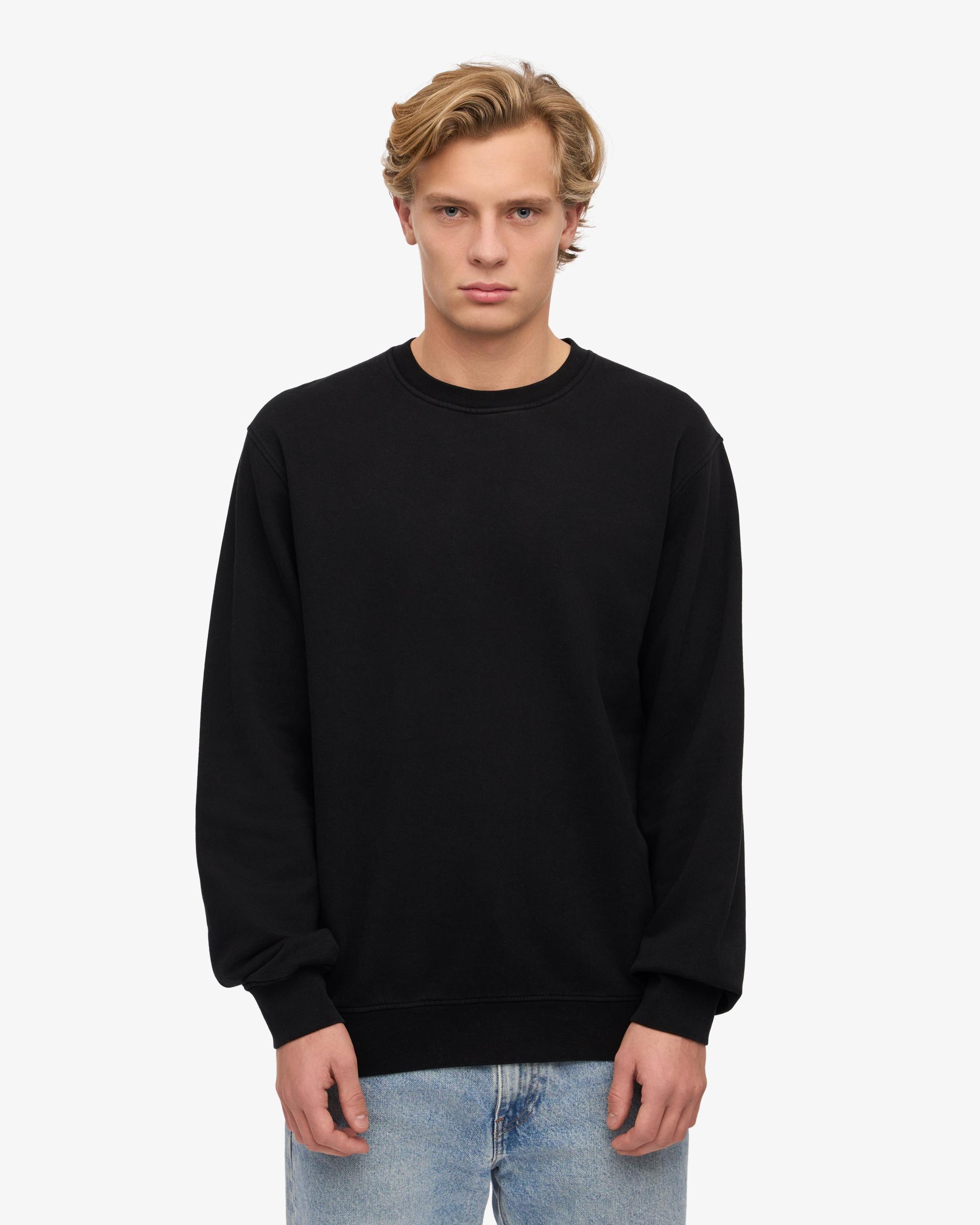 Classic Organic Crew - Deep Black Product Image