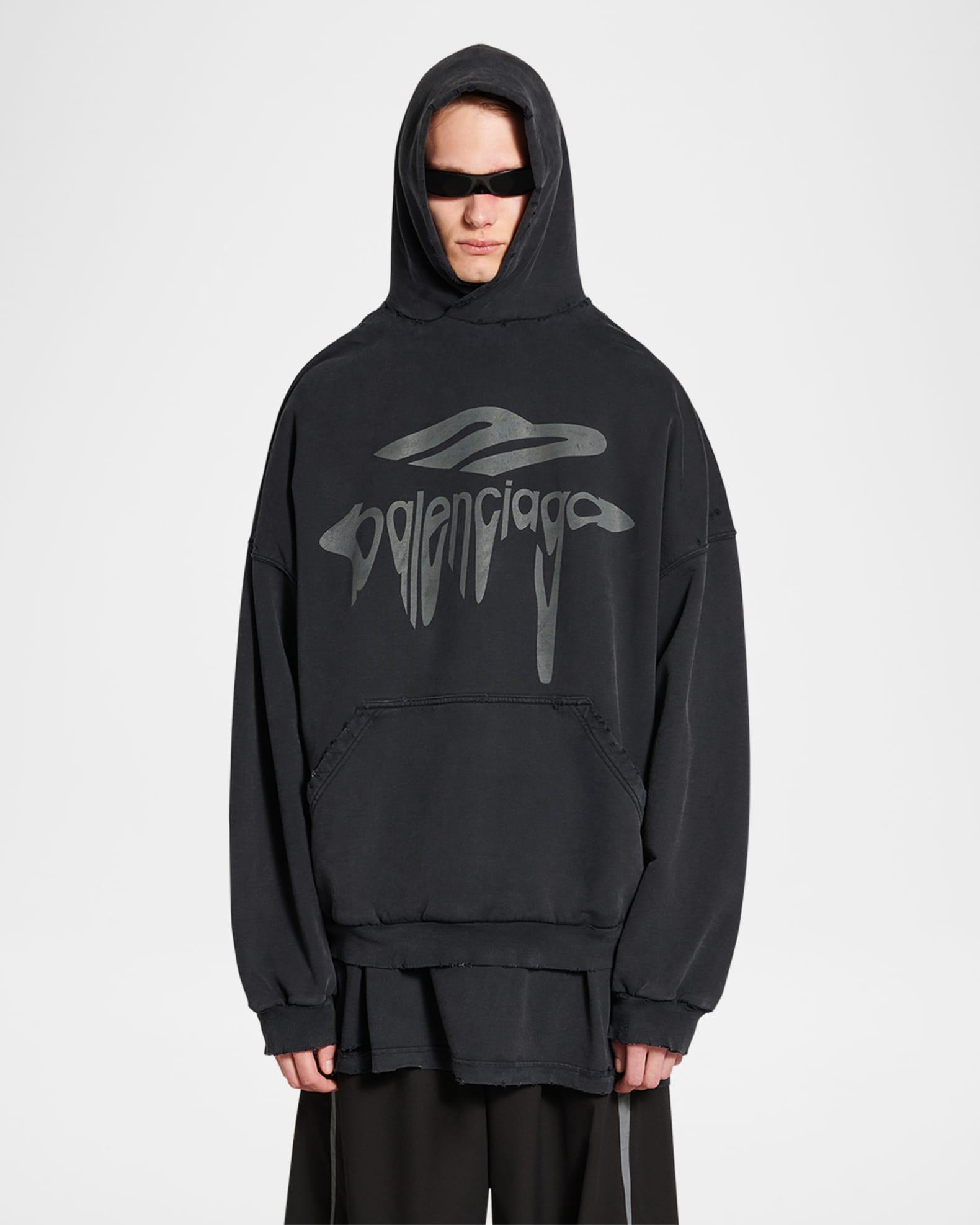 Men's Liquid-Effect Logo Hoodie Product Image