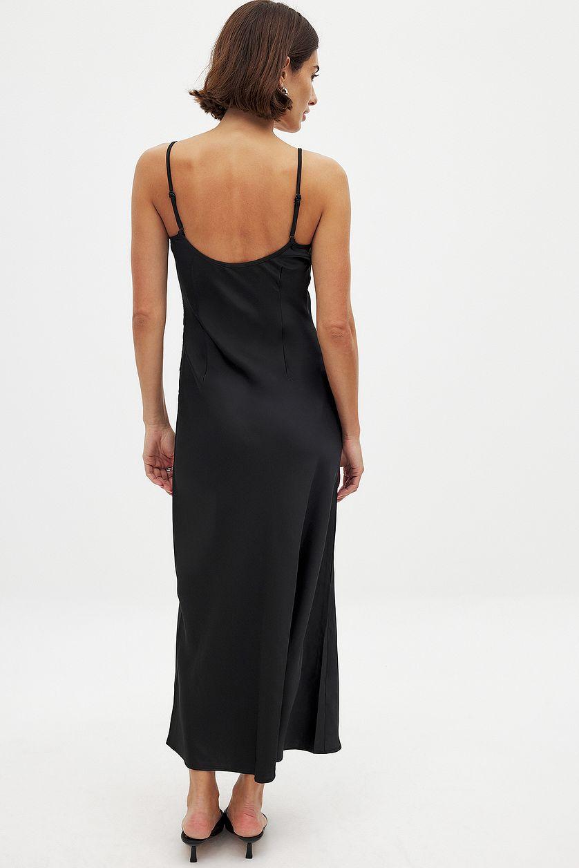 Large Lace Insert Maxi Dress Product Image