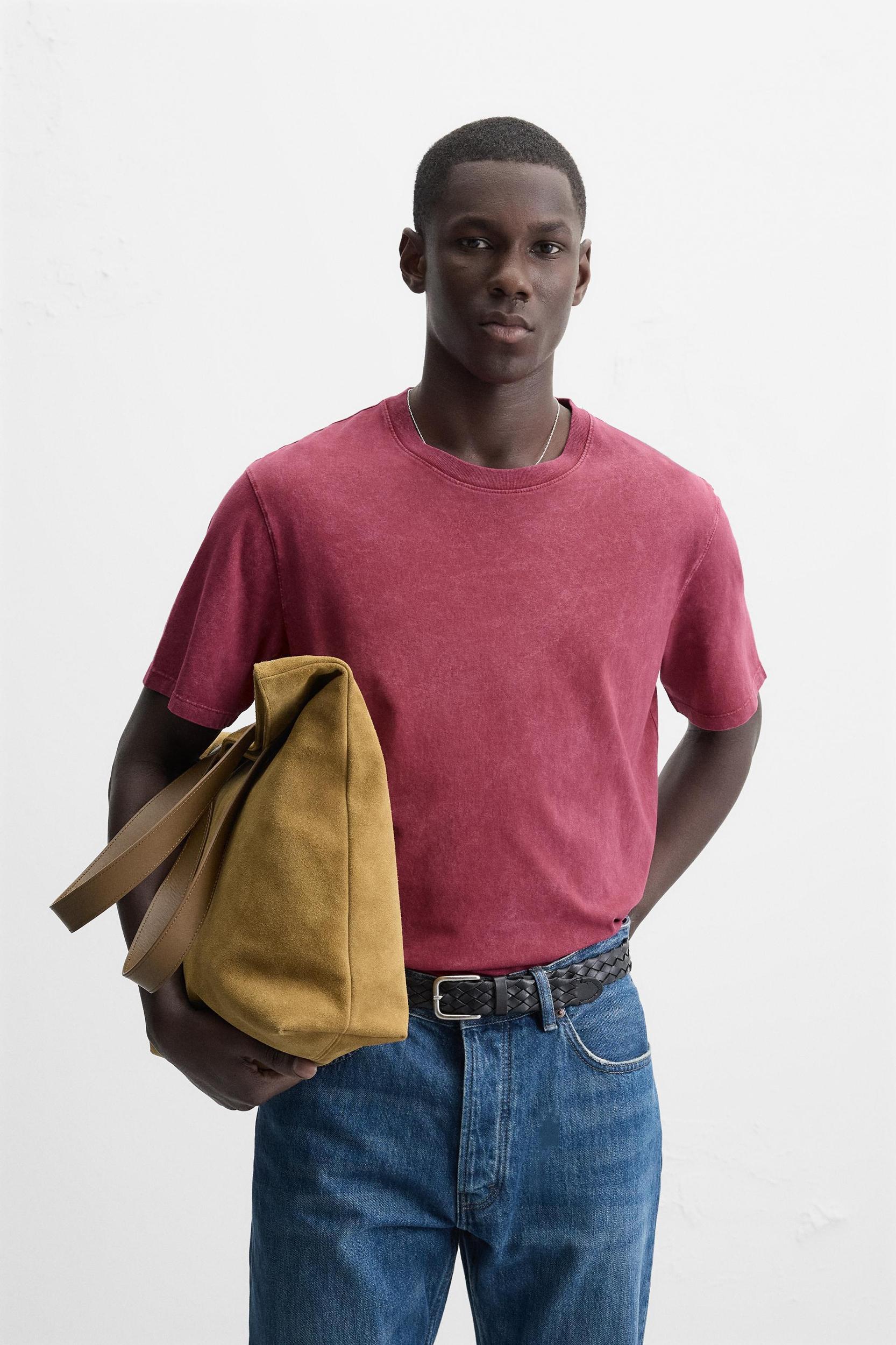 WASHED REGULAR FIT T-SHIRT Product Image