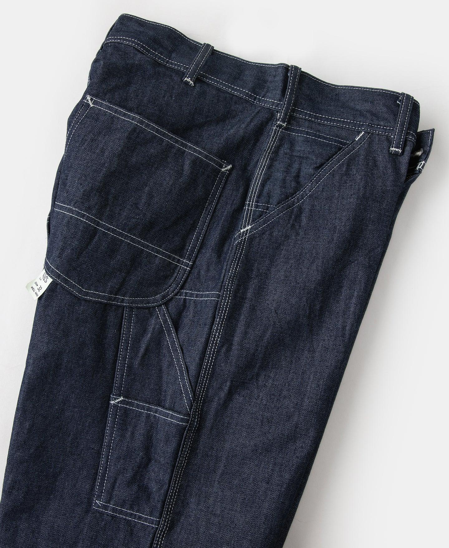 1950s Indigo Denim Painter Pants Product Image