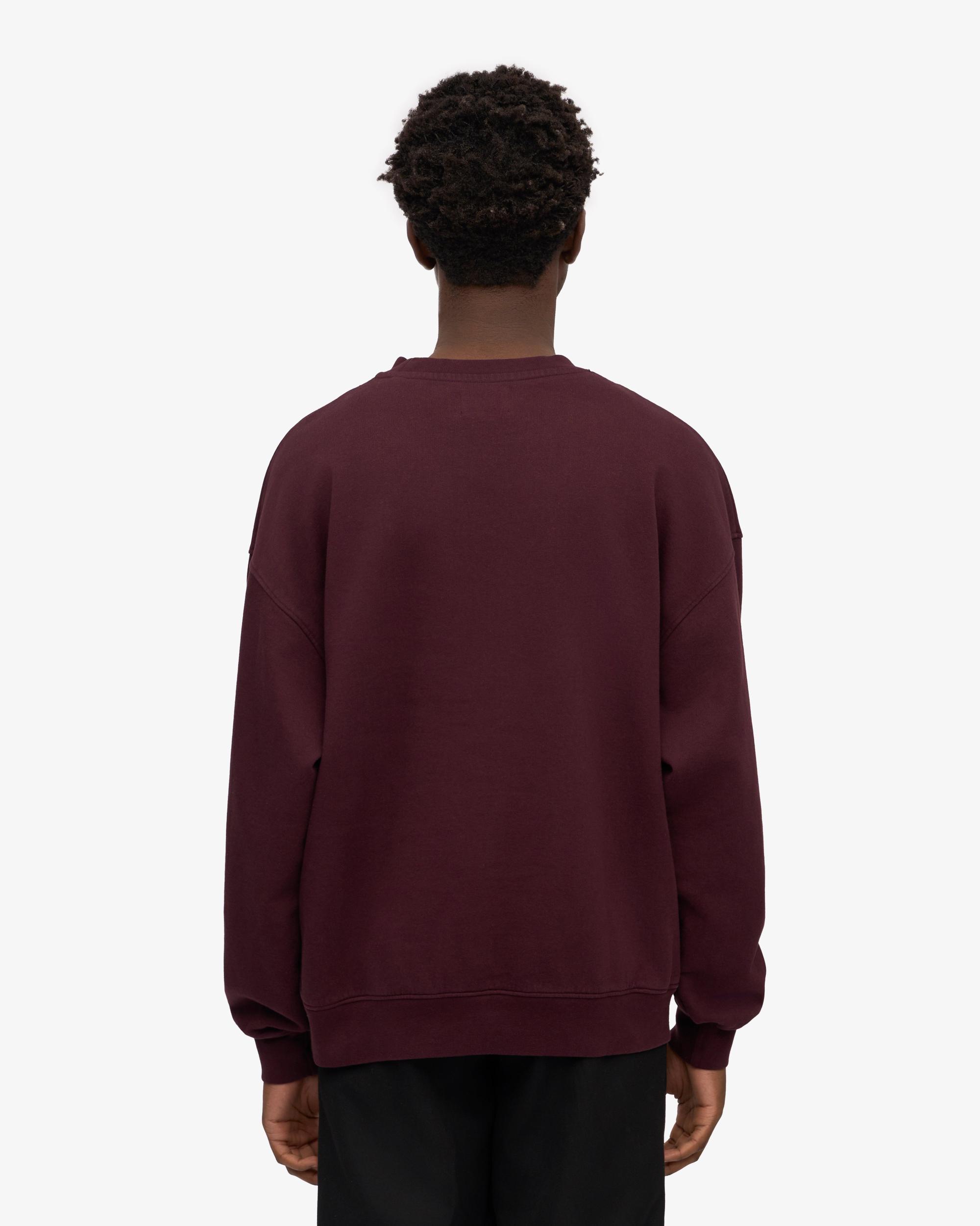 Organic Oversized Crew - Navy Blue Product Image