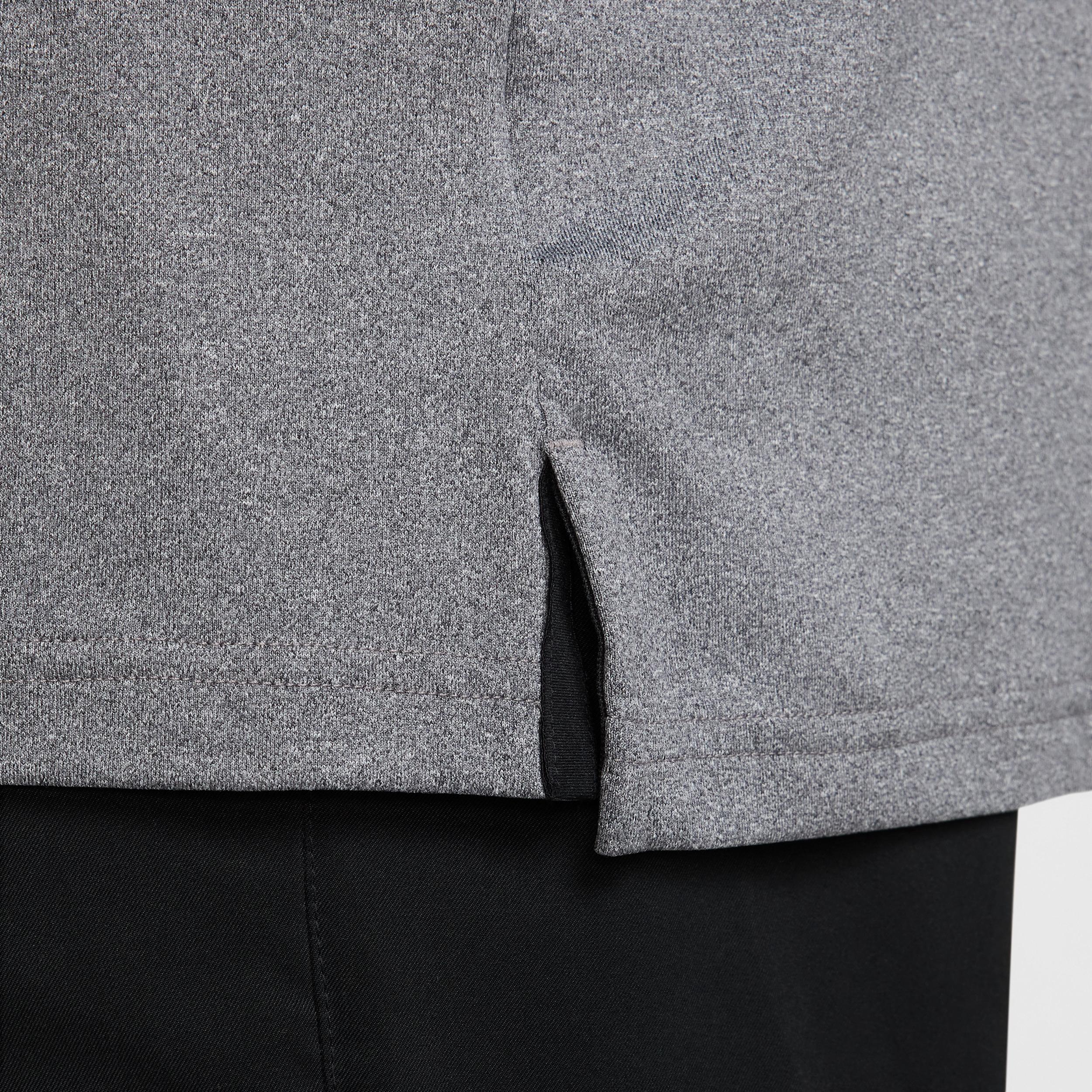 Nike Mens Tour Dri-FIT Heathered Golf Polo | FZ7473-009 Product Image
