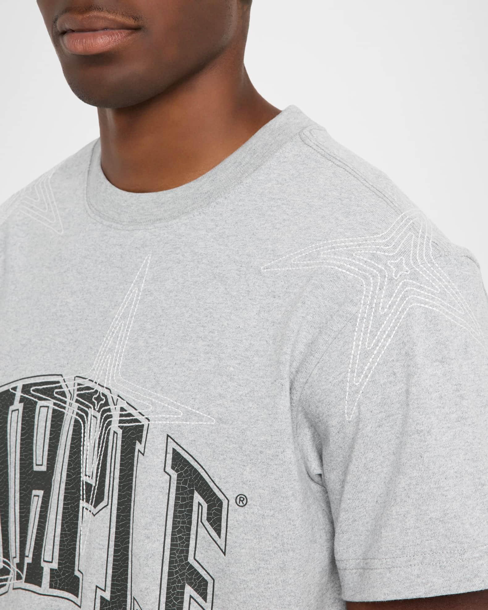 Men's Star Overlay Graphic Logo T-Shirt Product Image