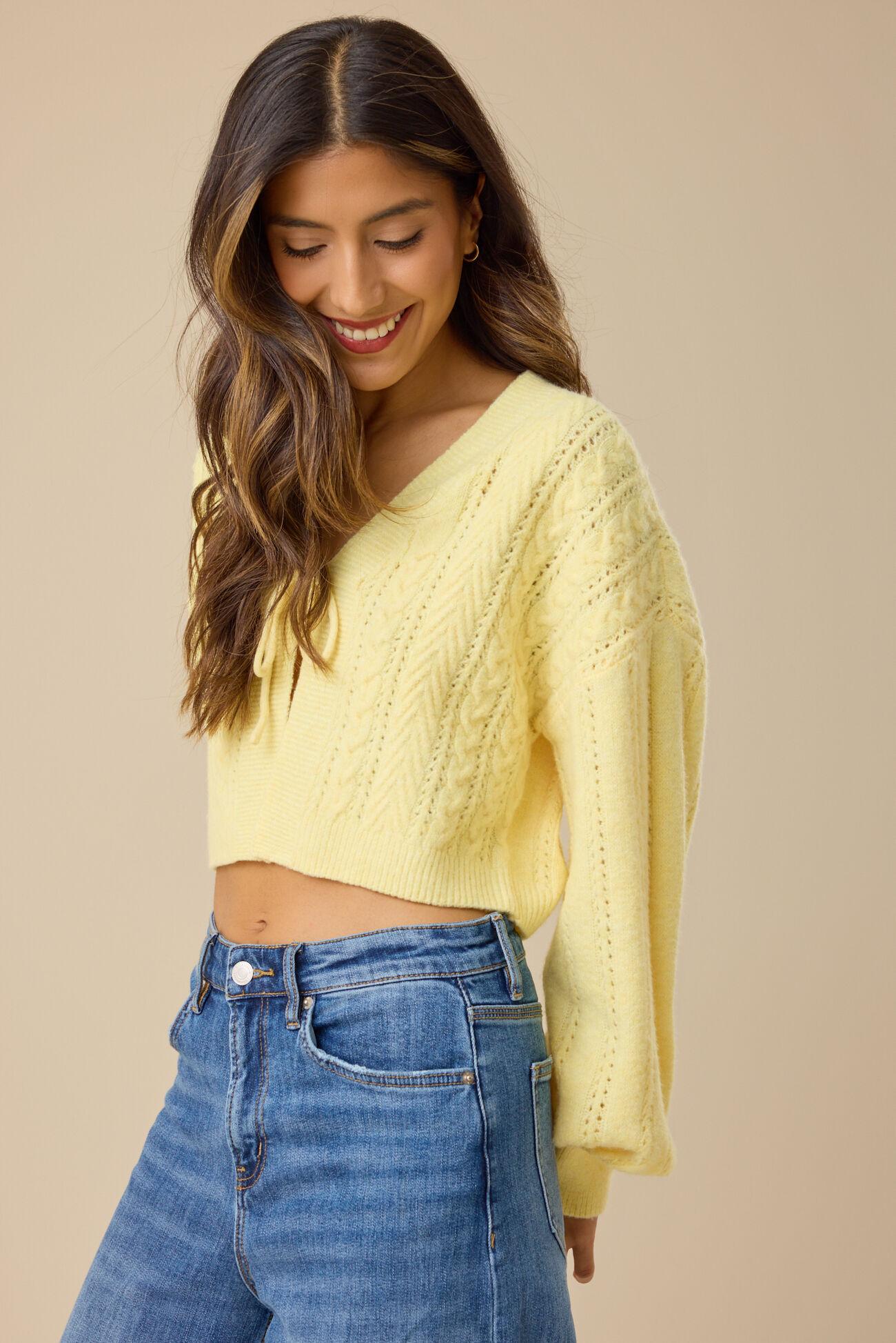 Quinn Cable Tie Front Cardigan Product Image