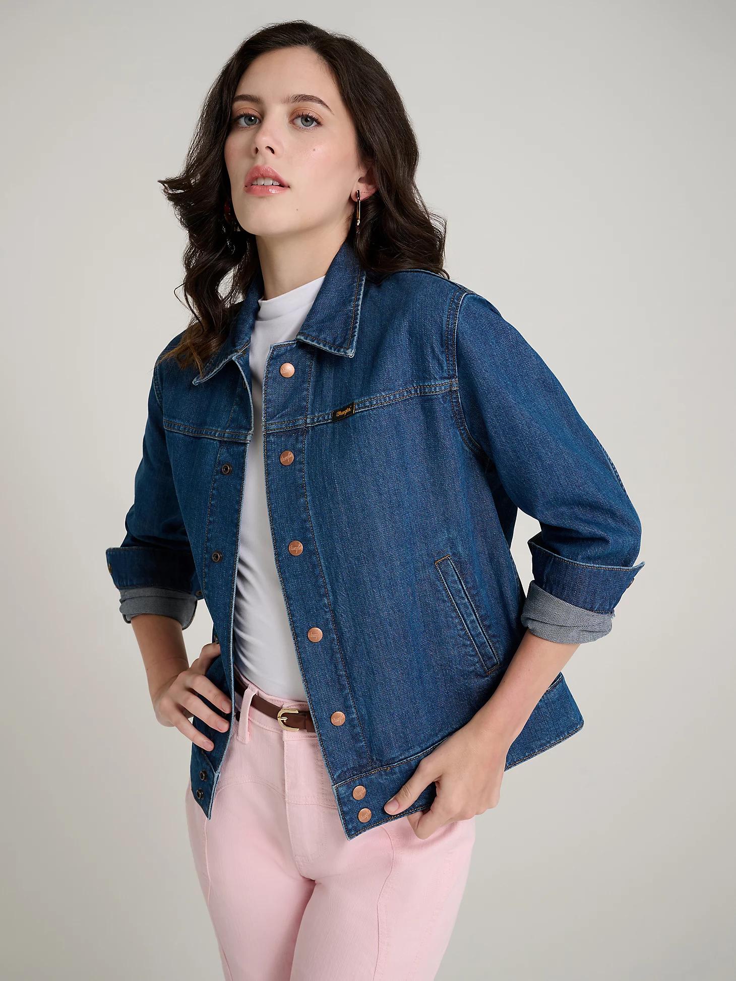 Wrangler x Stranger Things Nancy Jacket | Women's JACKETS & OUTERWEAR | Wrangler® Product Image