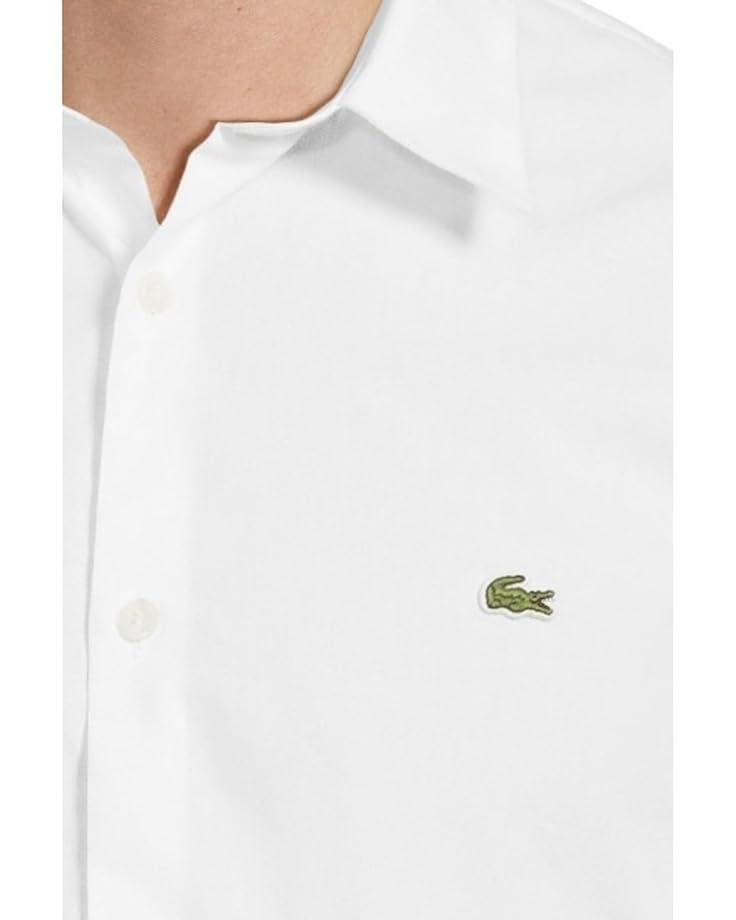Men's Lacoste Slim Fit Stretch Cotton Poplin Shirt Product Image