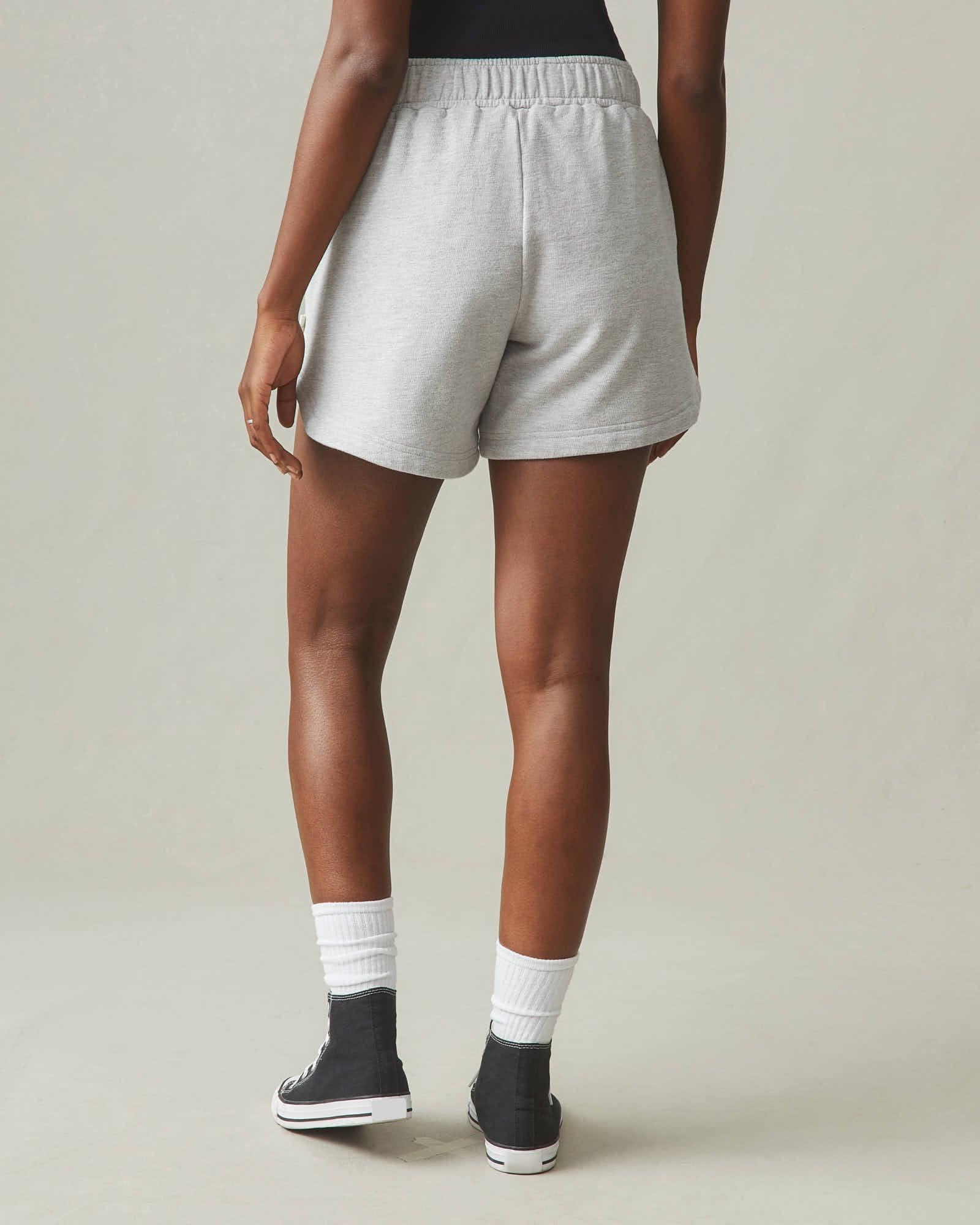 Women's Curved Hem Short - Heather Grey Product Image