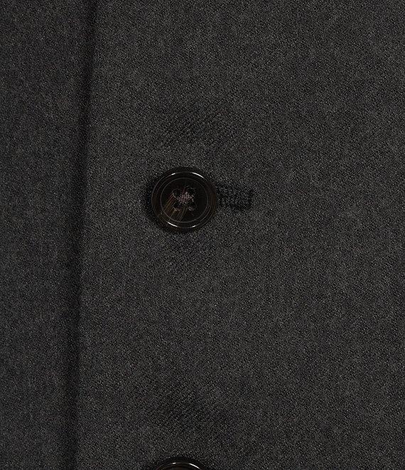 Hickey Freeman Classic Fit Solid Flannel Vest Product Image