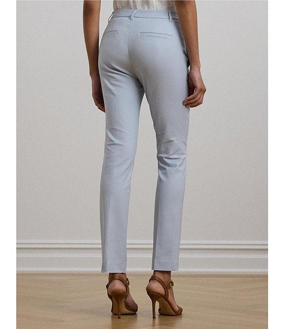 Lauren Ralph Lauren Double-Face Stretch Crop Pants Product Image