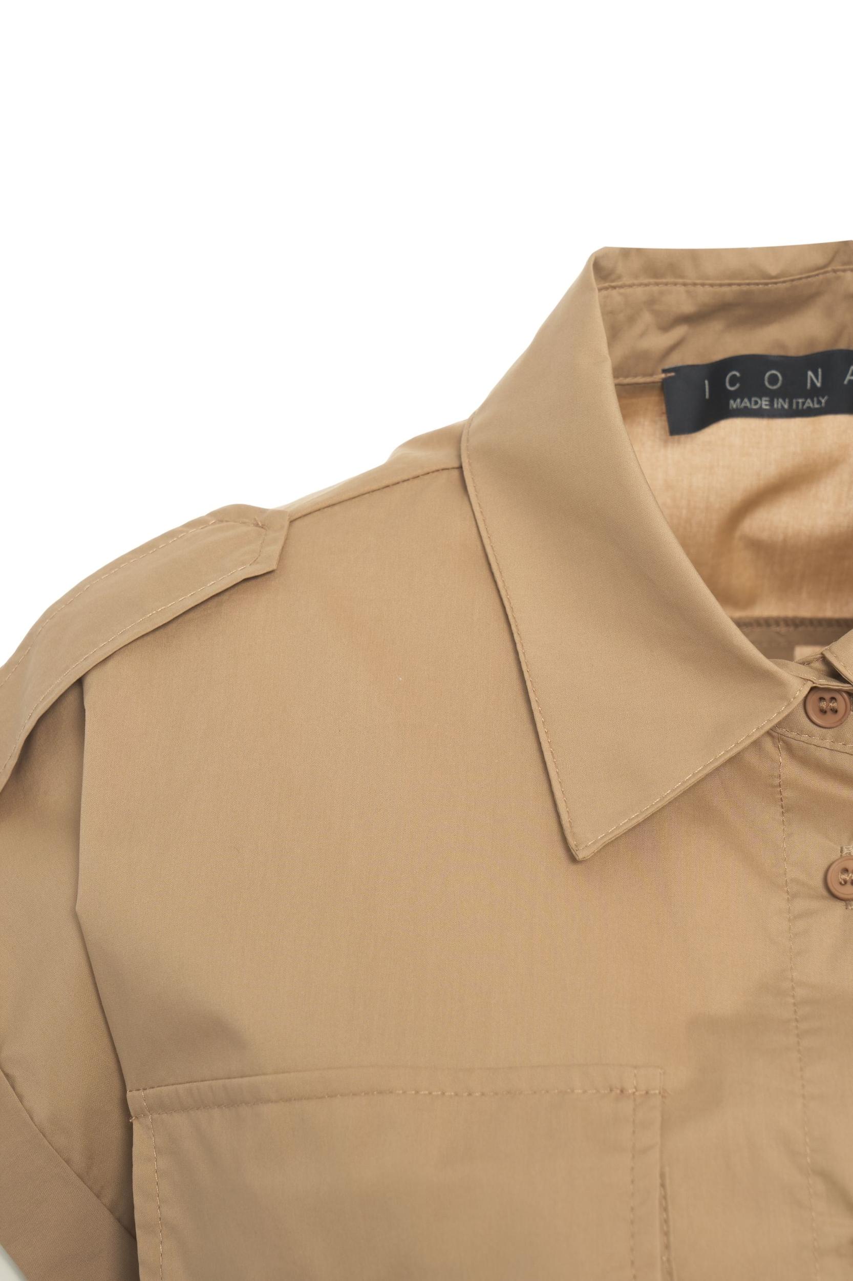 Midi dress with waist belt Product Image