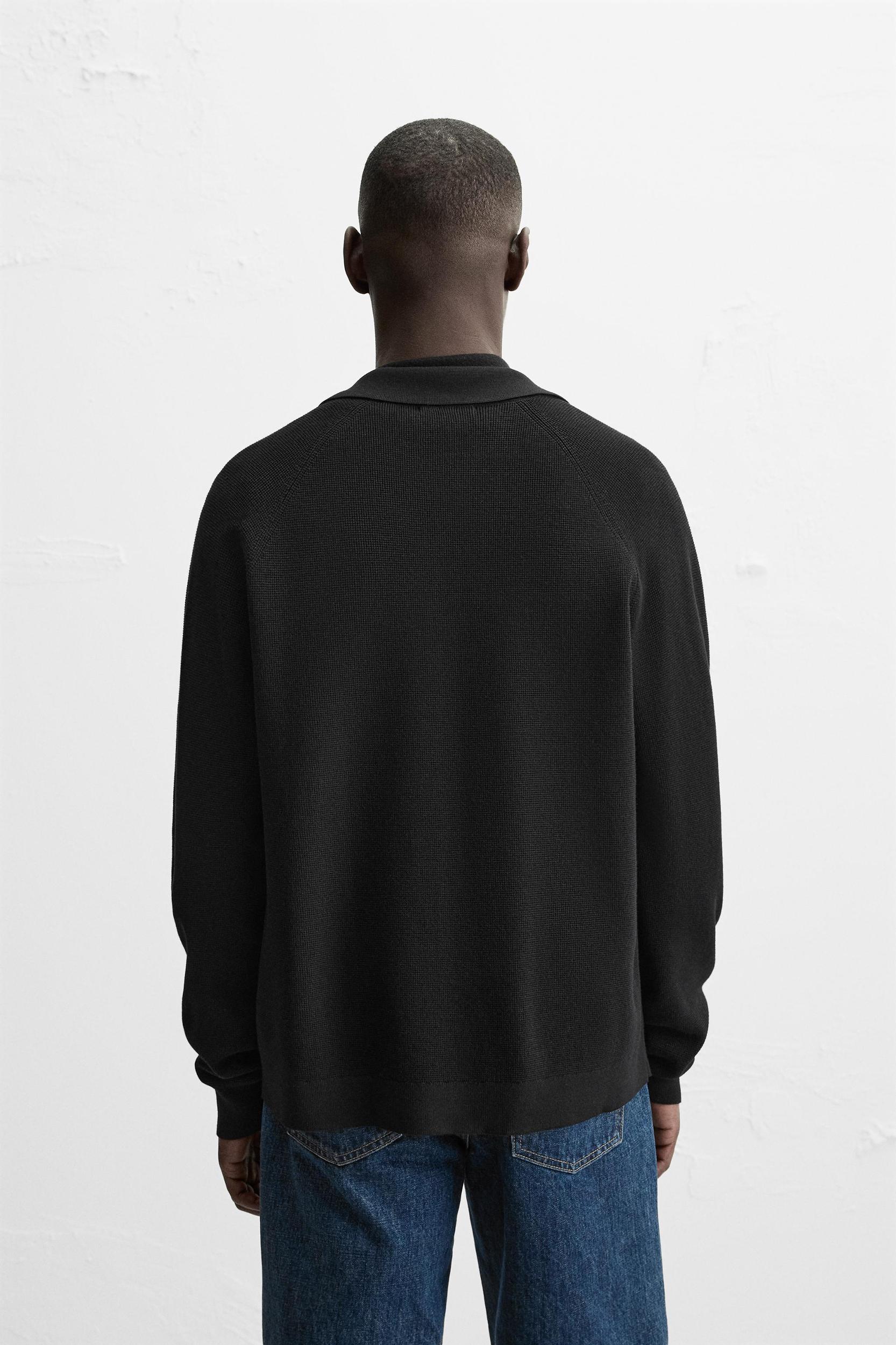 TEXTURED VISCOSE CARDIGAN Product Image