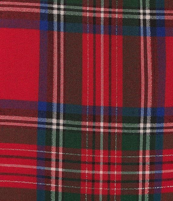 Buru Donna Day Short Sleeve Contrast Bow Detail Stripe Print Shirt Midi Dress Product Image