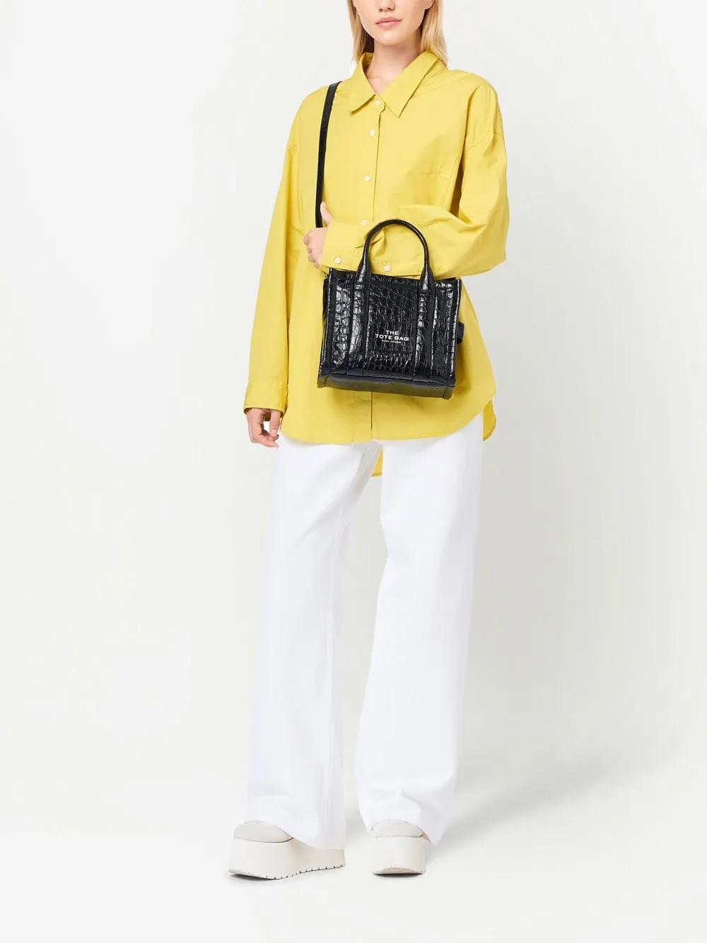The Croc-Embossed Small Tote bag Product Image