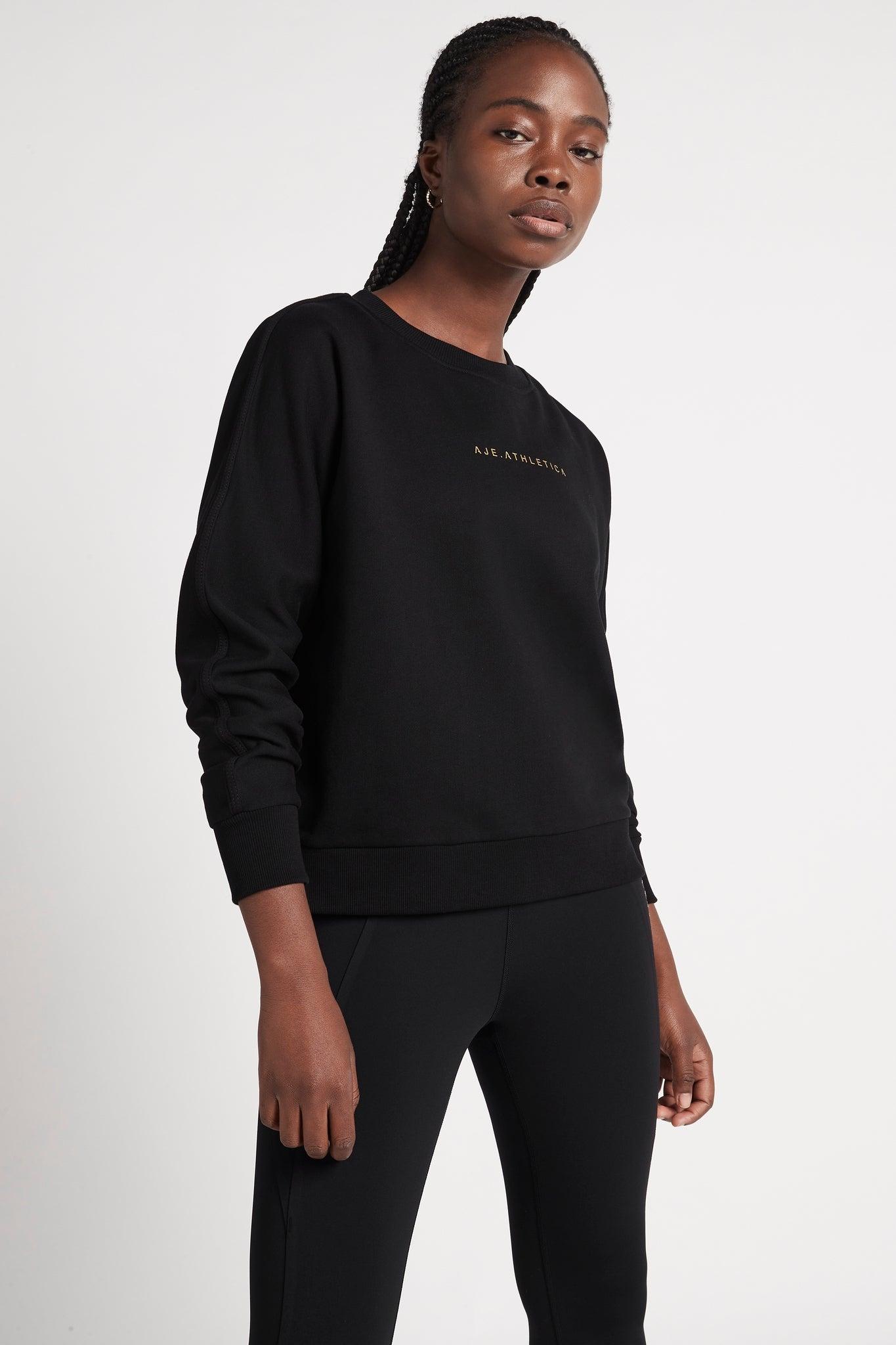 Metallic Signature Logo Crew Jumper 401 Product Image