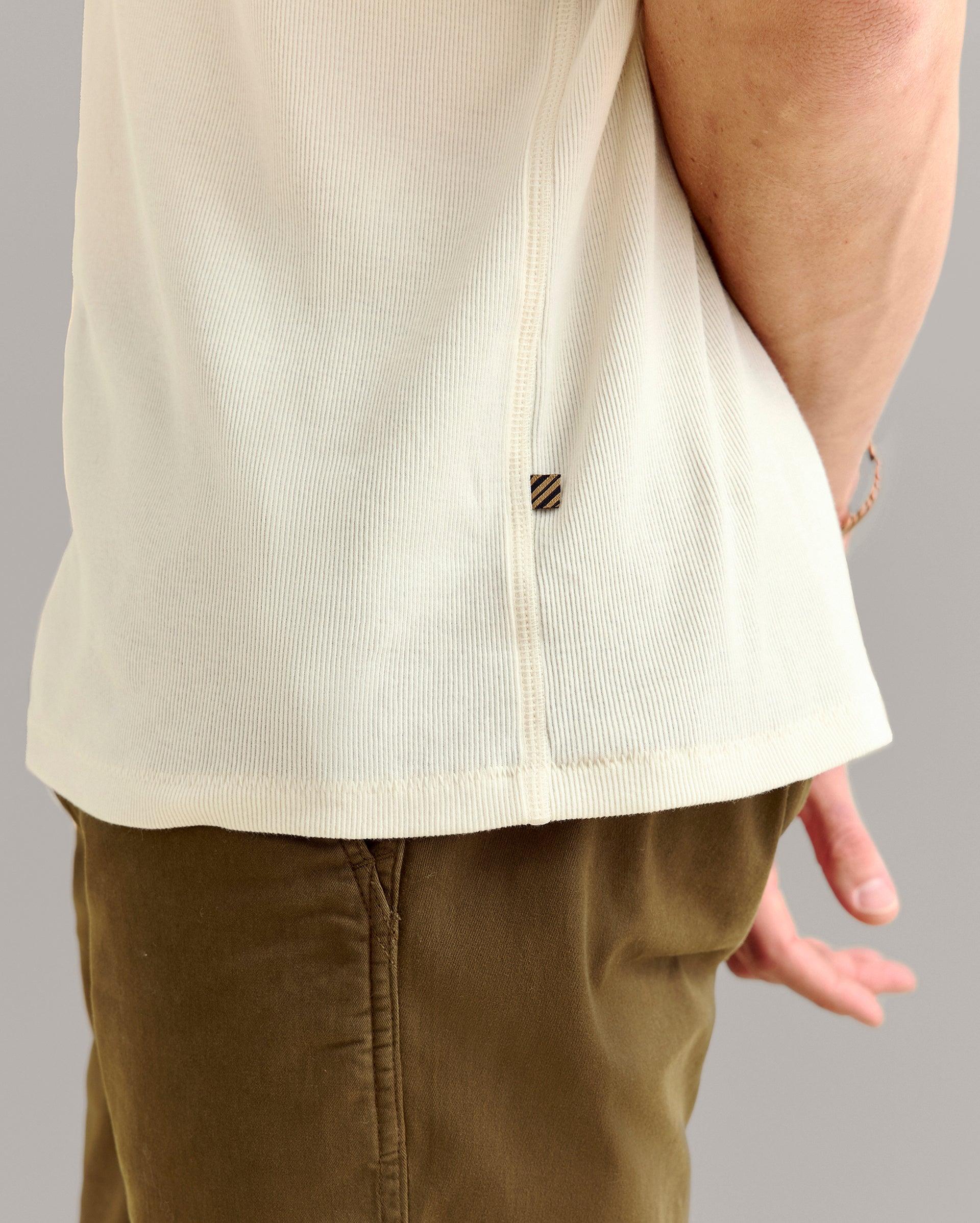 Short Sleeve Rib Crew -  Product Image