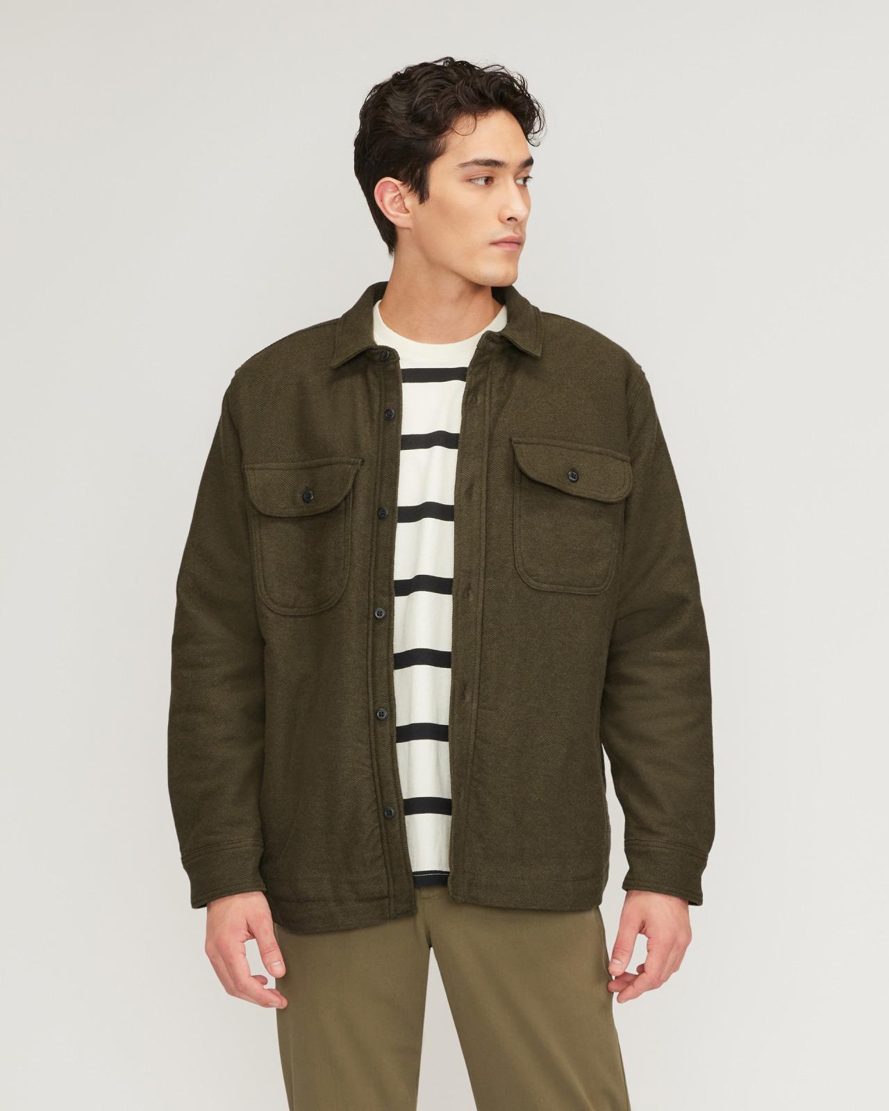 Mens ReNew Fleece-Lined Heavyweight Overshirt by Everlane Product Image