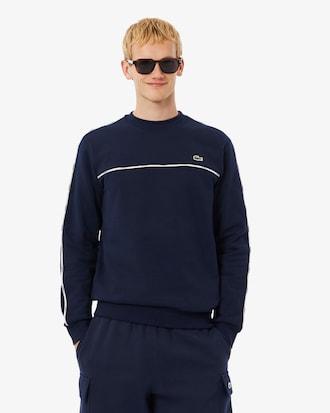 Logo Trim Fleece Sweatshirt Product Image