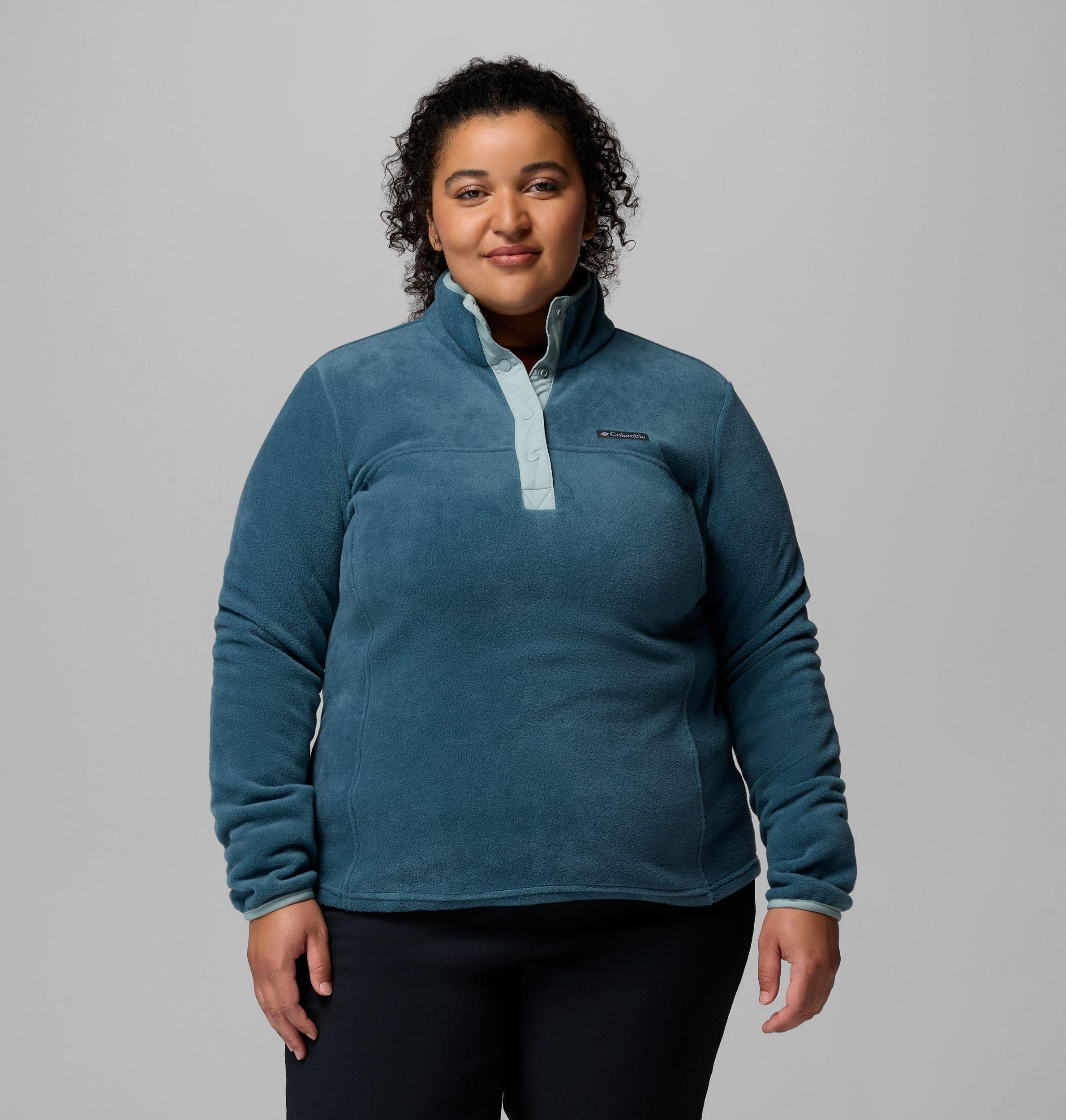 Columbia Womens Benton Springs Half Snap Pullover Fleece II - Plus Size- Product Image