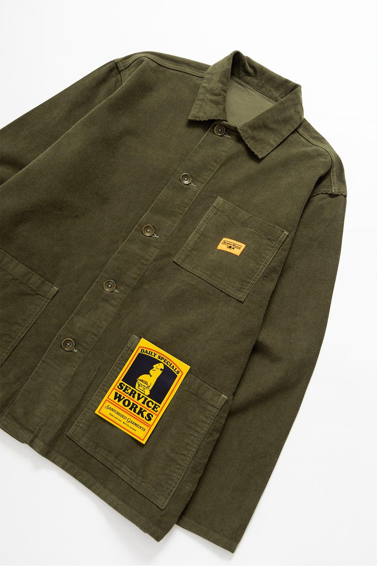 Corduroy Chore Shirt - Black Product Image