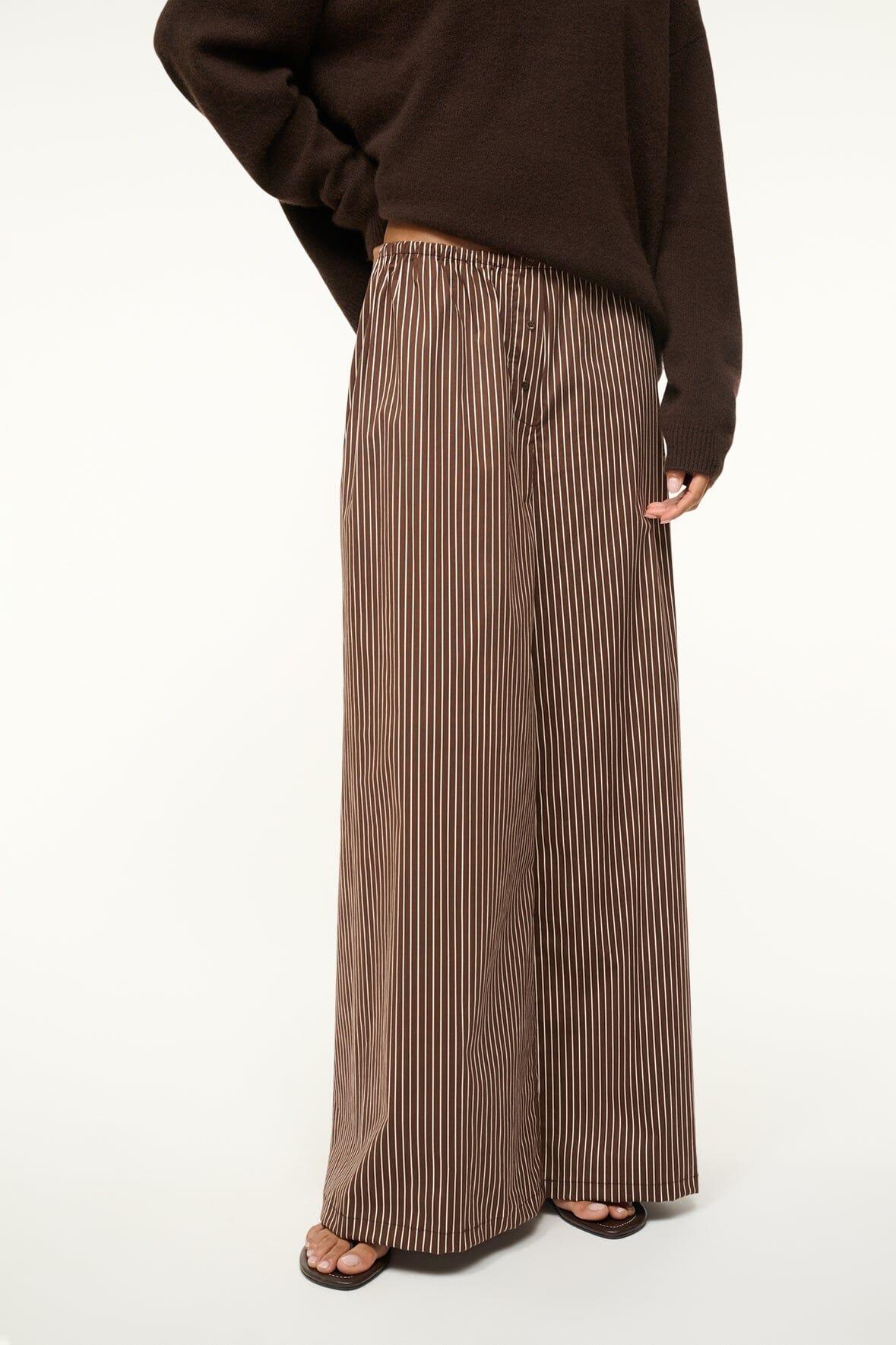BONFIRE PANT | DARK OAK MICRO STRIPE Product Image