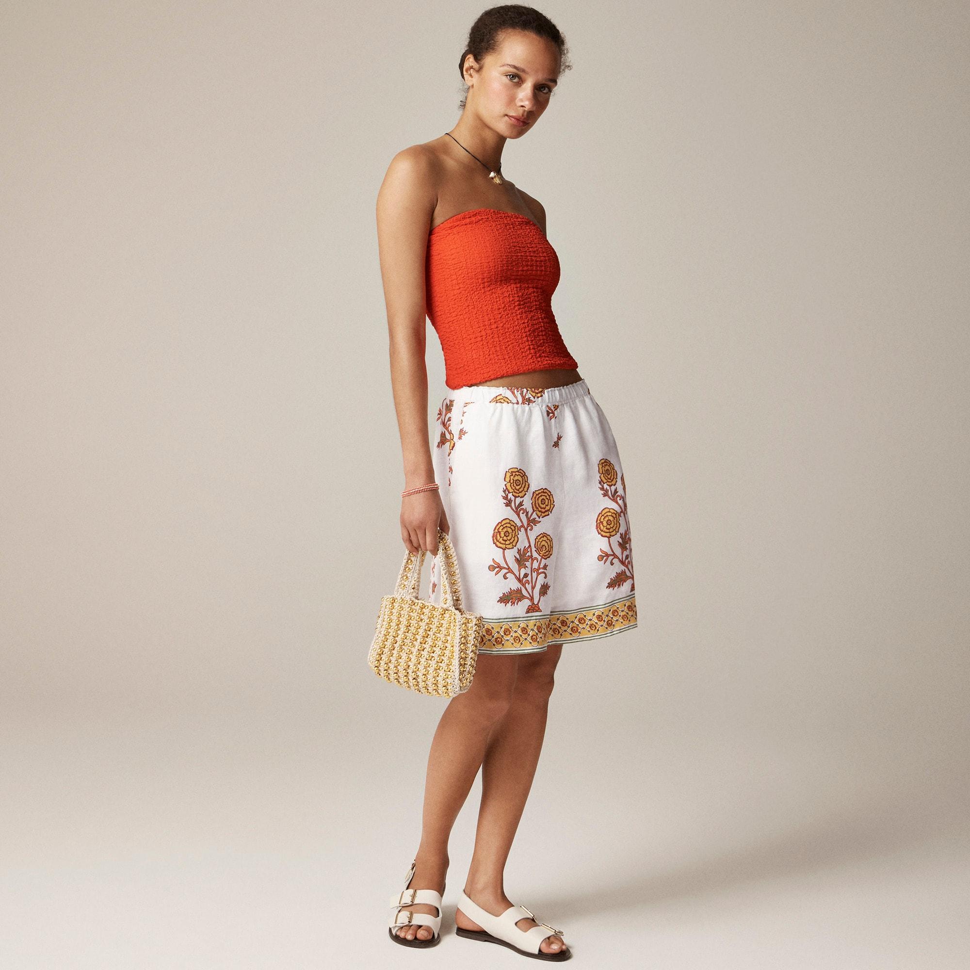 Bubble-knit tube top Product Image