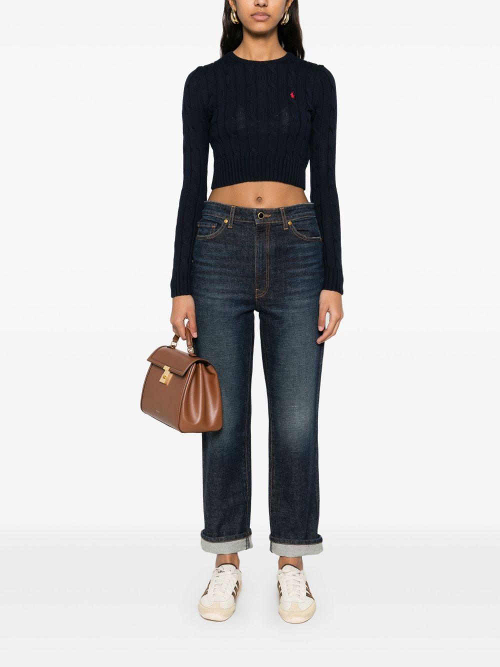 cable-knit sweater Product Image