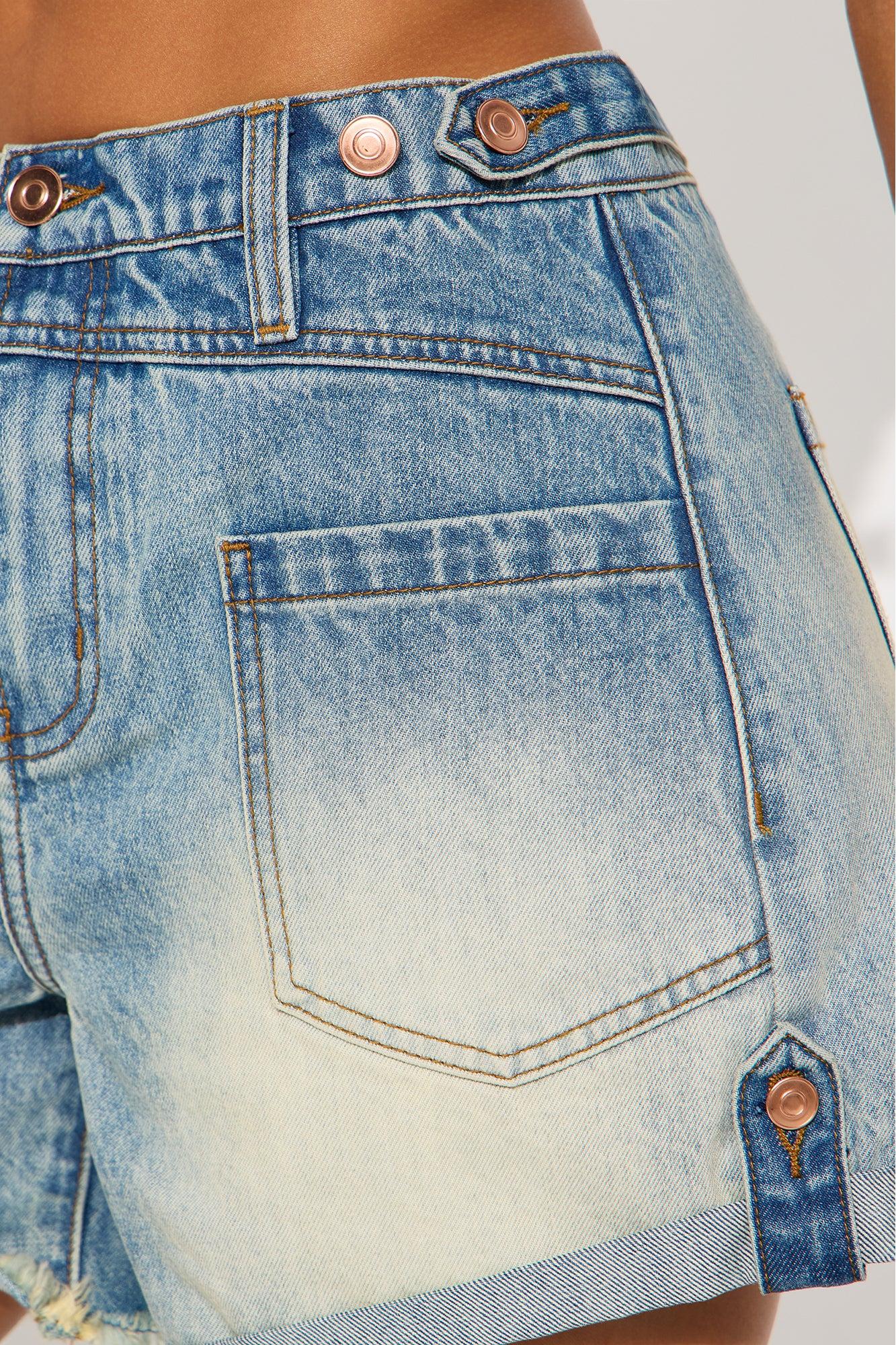 Bowery Denim Shorts - Vintage Wash Female Product Image